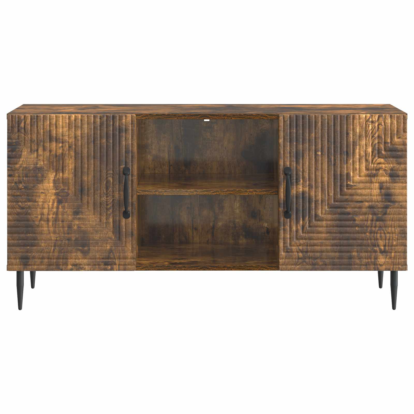TV skapītis dūmu krāsas ozols 102 x 34,5 x 50 cm