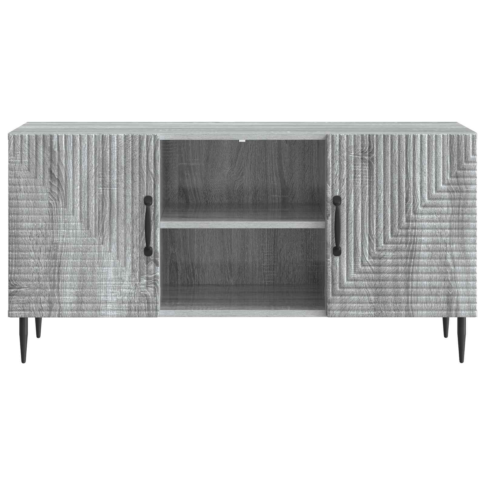 Televizoriaus spintelė Pilka sonoma ąžuolo 102 x 34,5 x 50 cm