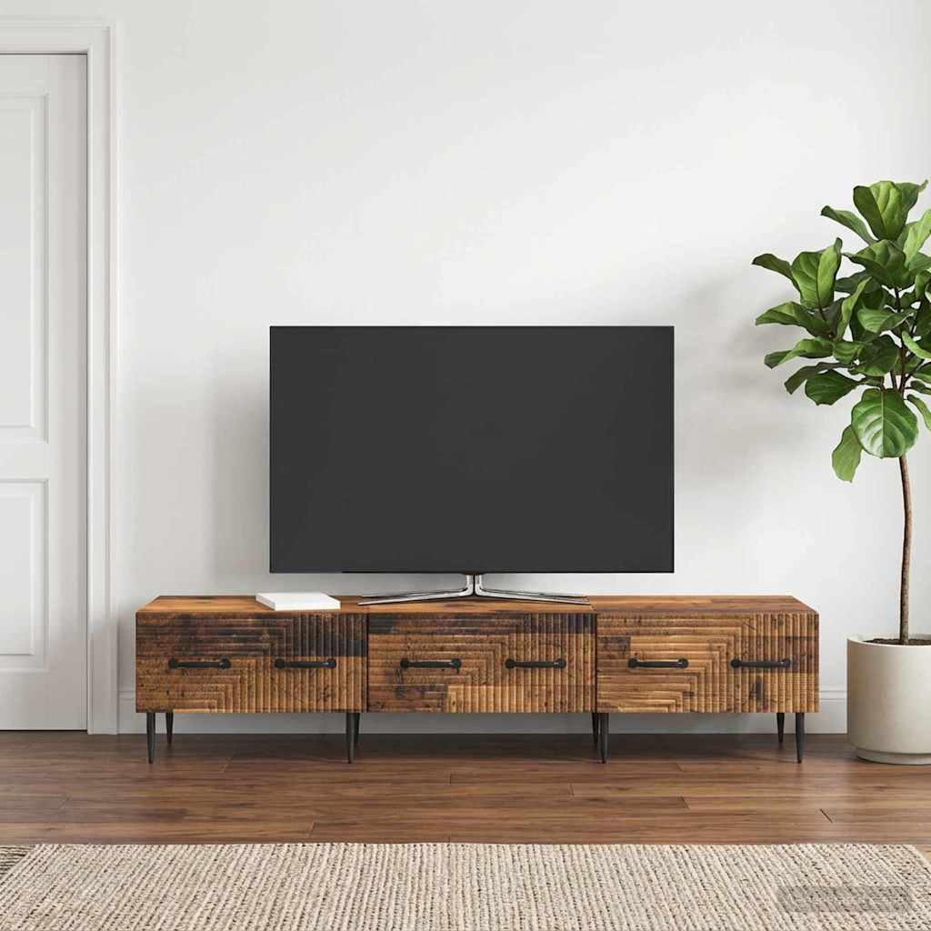 Televizoriaus spintelė Sendintos medienos 147 x 34,5 x 30 cm