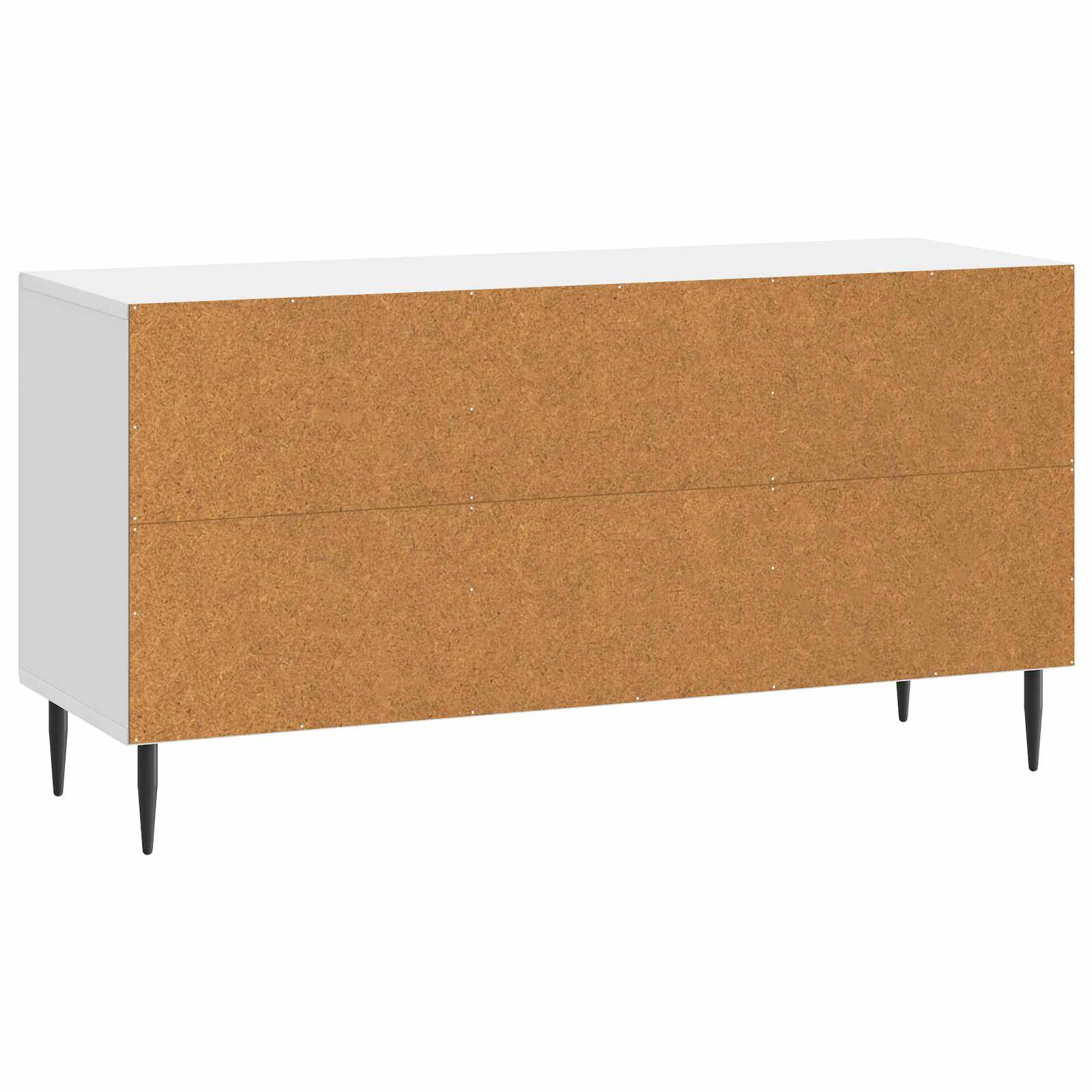 TV skapītis, īpaši spīdīgi balts, 99 x 34,5 x 50 cm