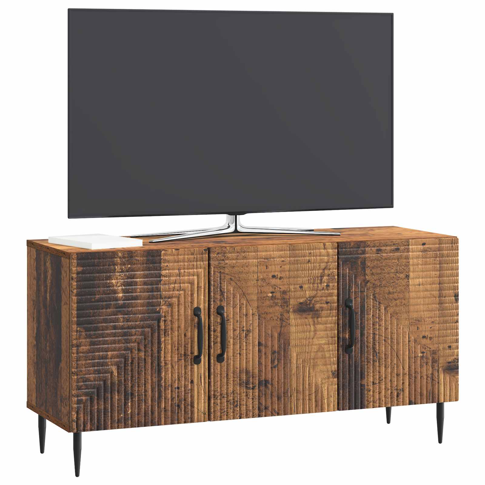 Televizora skapītis Novecota koka 99 x 34,5 x 50 cm