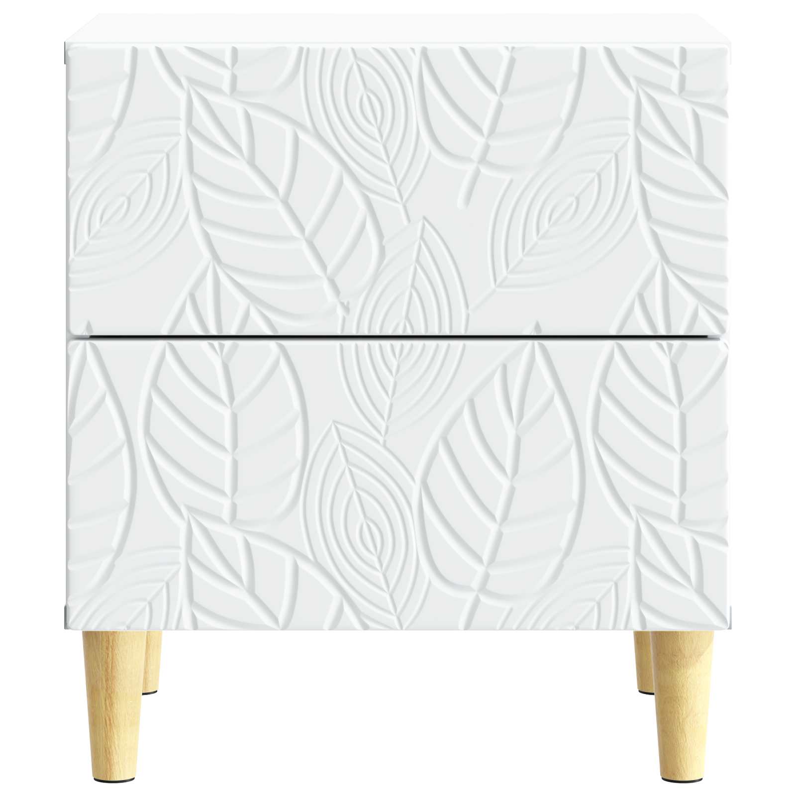 Naktinis staliukas Balta 43 x 34,5 x 48 cm Apdirbta mediena