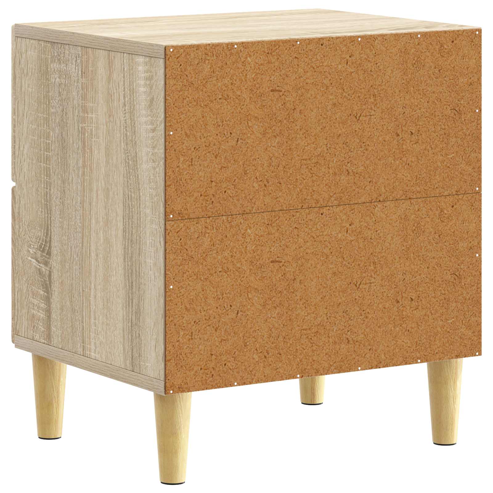 Naktinis staliukas 2 pcs Sonoma ąžuolas 43 x 34,5 x 48 cm