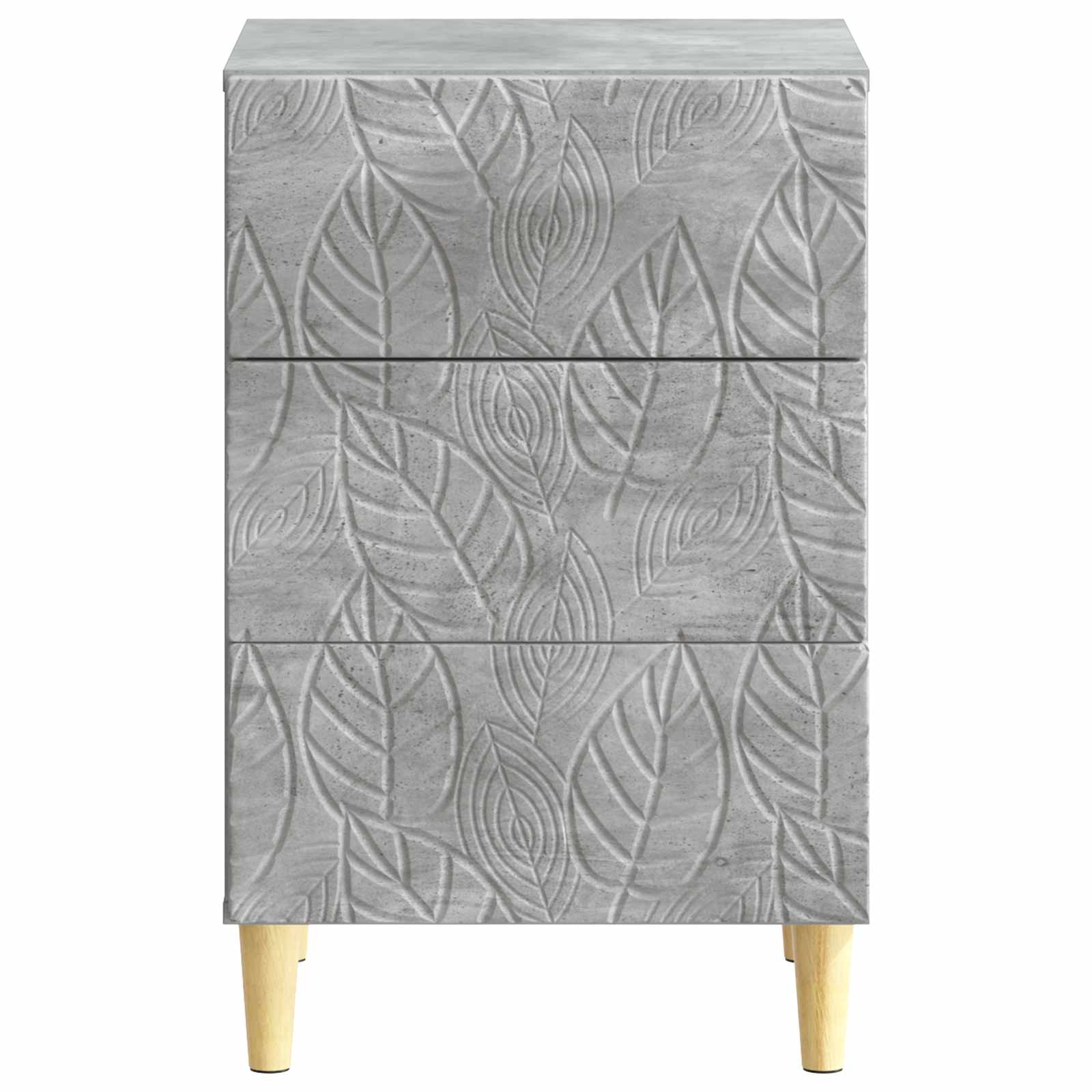 Naktinis staliukas Betono pilka 43 x 39,5 x 66,5 cm