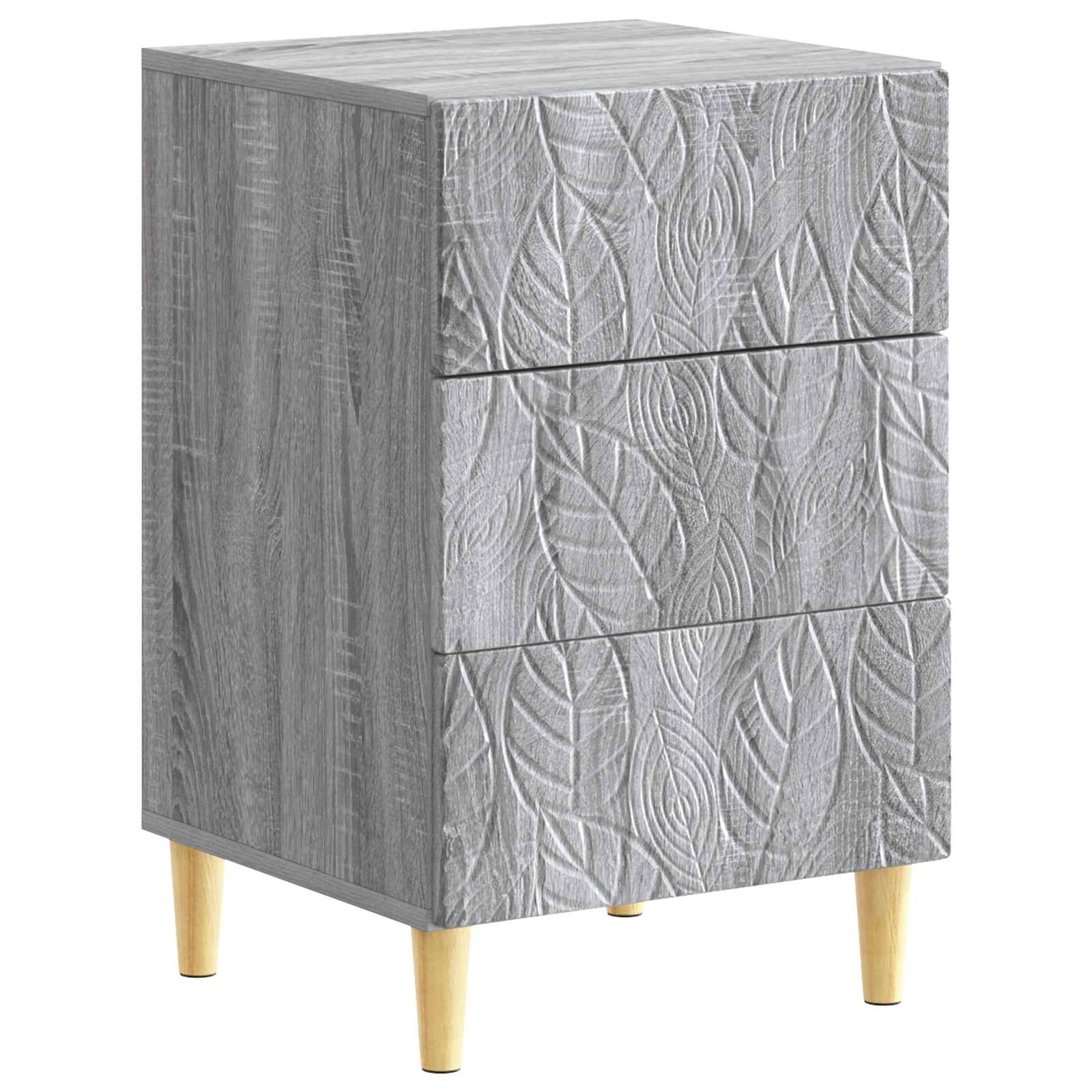 Naktinis staliukas Pilka Sonoma 43 x 39,5 x 66,5 cm