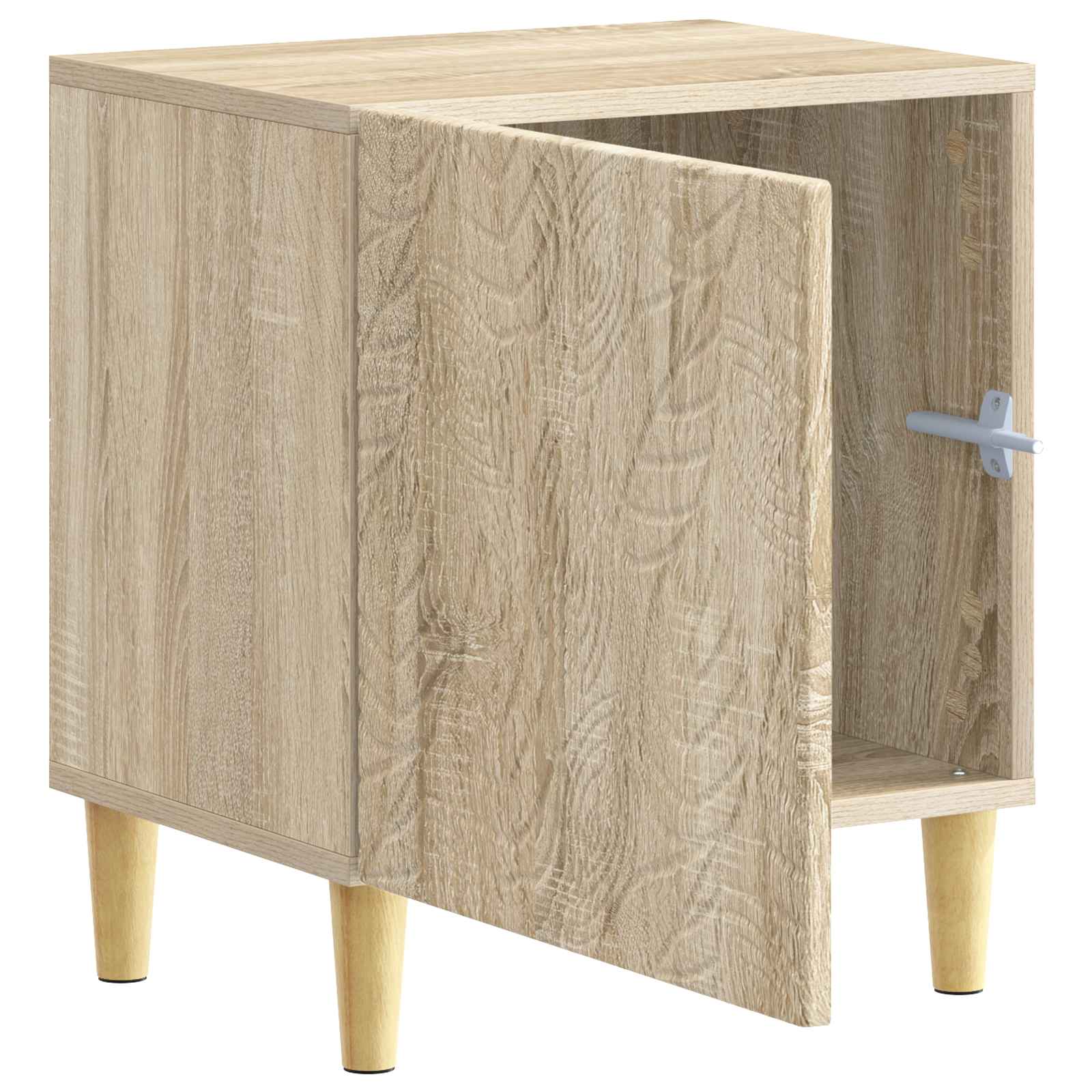 Naktinis staliukas 2 pcs Sonoma ąžuolas 43 x 34,5 x 50 cm