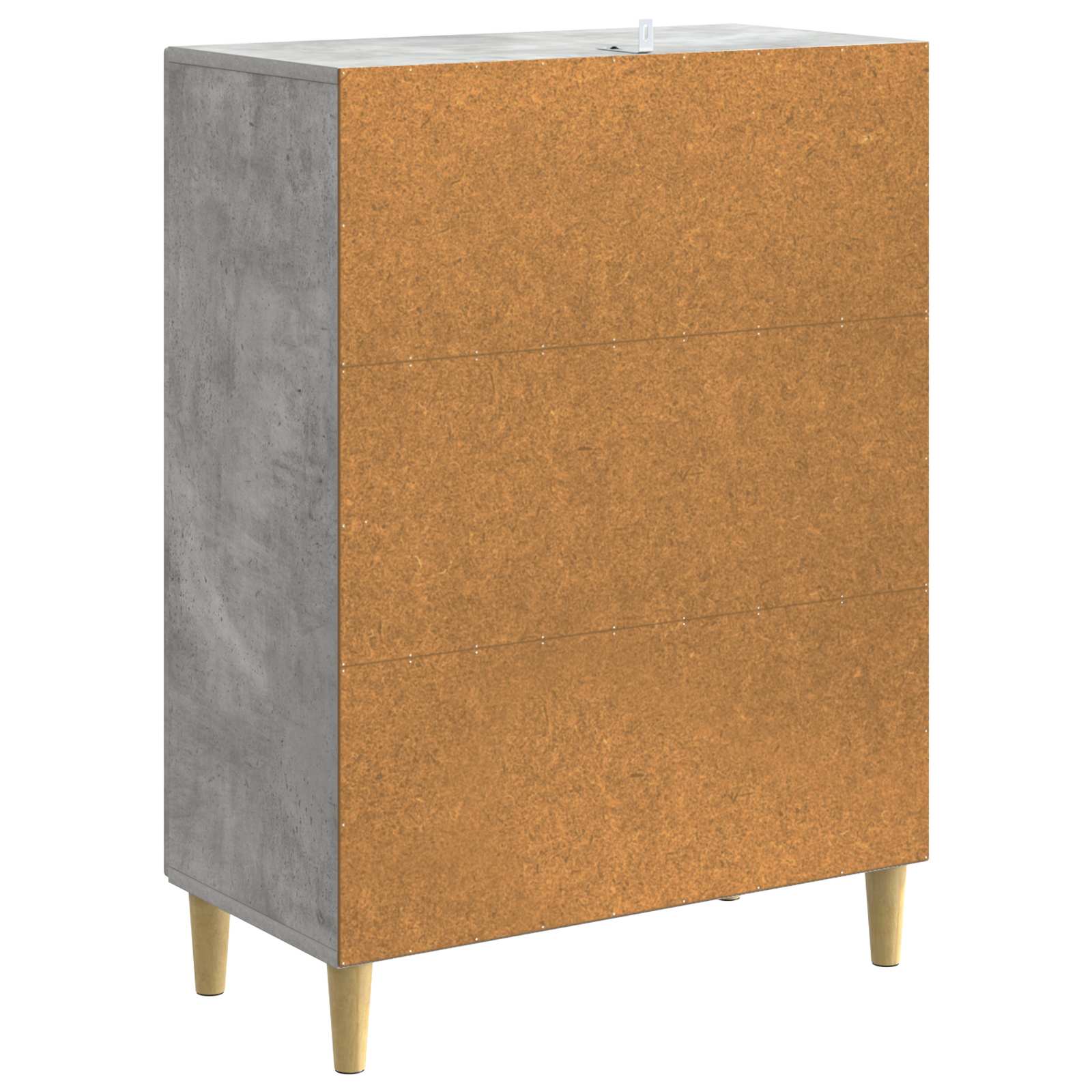 Kabalas Betono pilka 66 x 34,5 x 90 cm Apdirbta mediena
