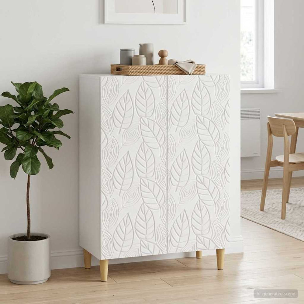 Kabalas Itin blizgi balta 66 x 34,5 x 90 cm Apdirbta mediena