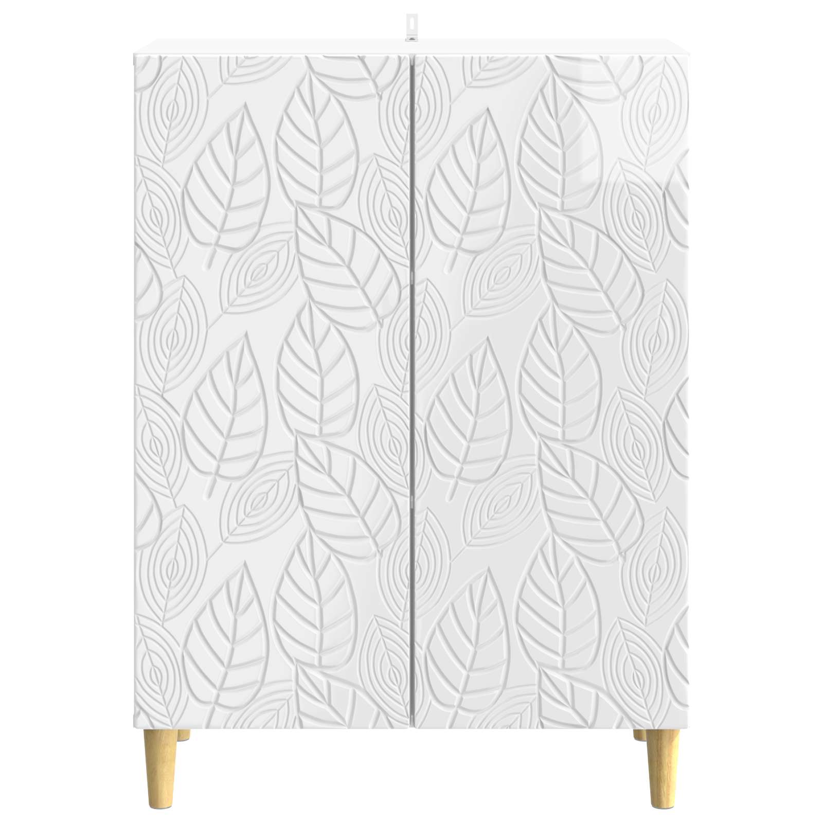 Kabalas Itin blizgi balta 66 x 34,5 x 90 cm Apdirbta mediena