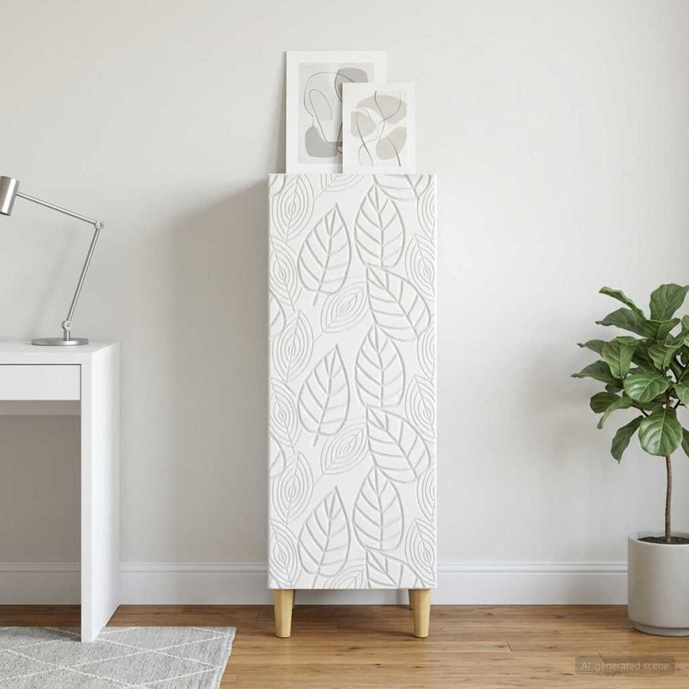 Kabalas Balta 33 x 34,5 x 90 cm Apdirbta mediena