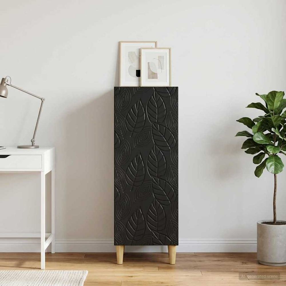 Kabalas Juoda 33 x 34,5 x 90 cm Apdirbta mediena