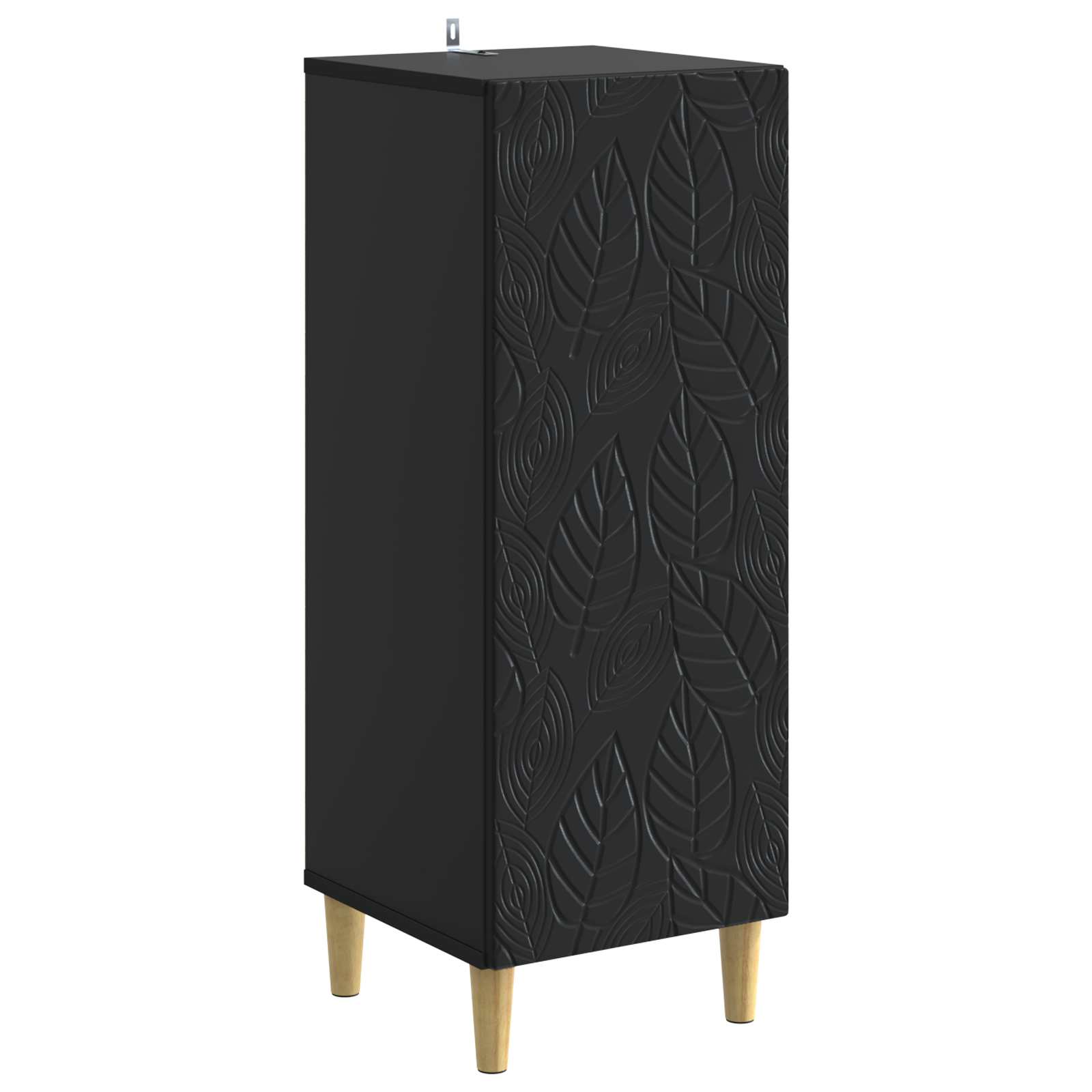 Kabalas Juoda 33 x 34,5 x 90 cm Apdirbta mediena