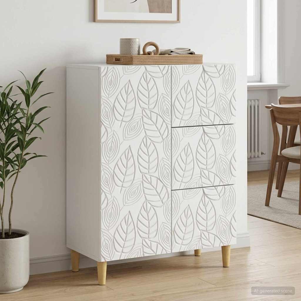 Kabalas Balta 66 x 34,5 x 90 cm Apdirbta mediena