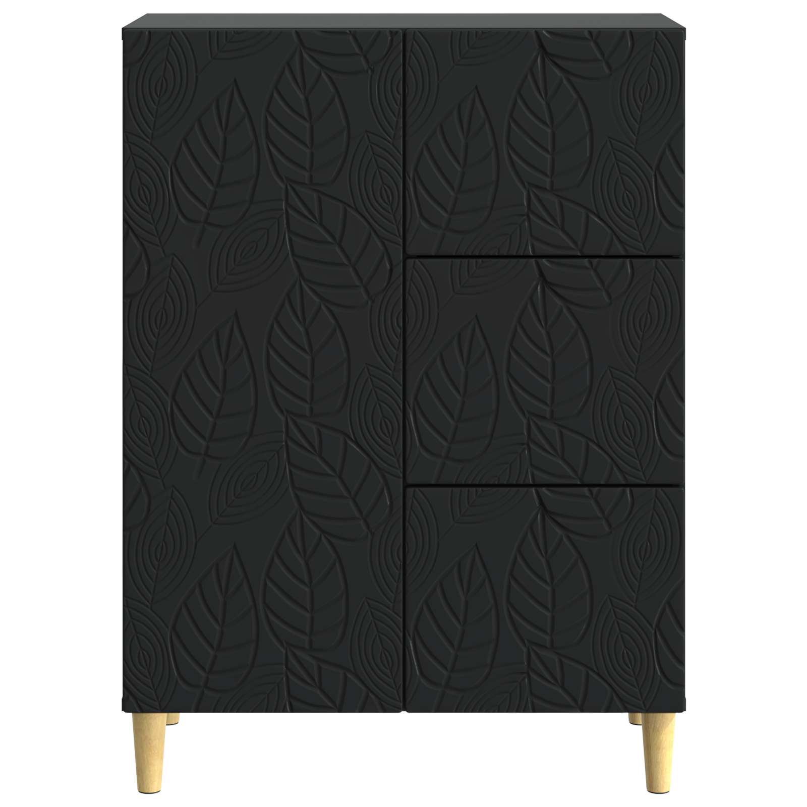 Kabalas Juoda 66 x 34,5 x 90 cm Apdirbta mediena