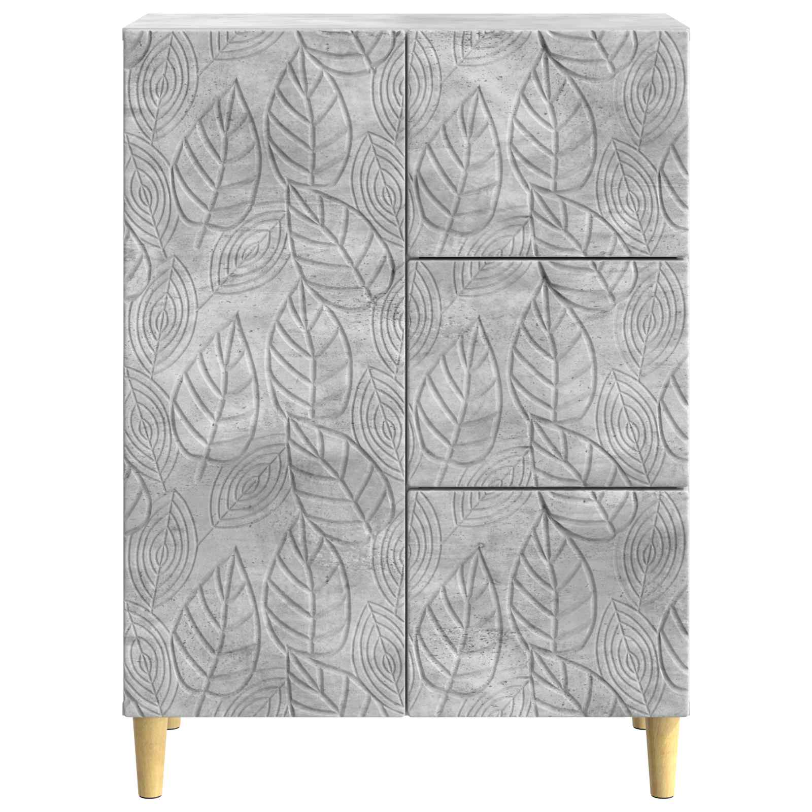 Kabalas Betono pilka 66 x 34,5 x 90 cm Apdirbta mediena