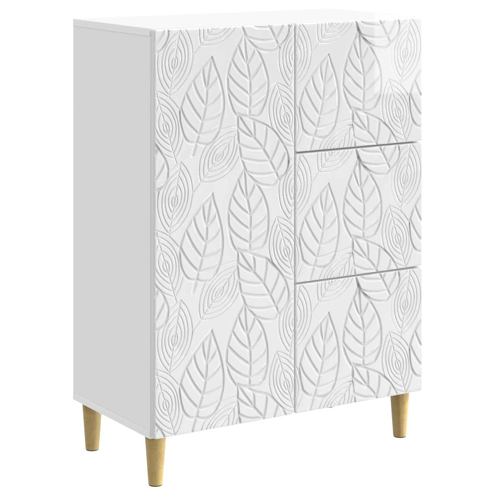 Kabalas Itin blizgi balta 66 x 34,5 x 90 cm Apdirbta mediena