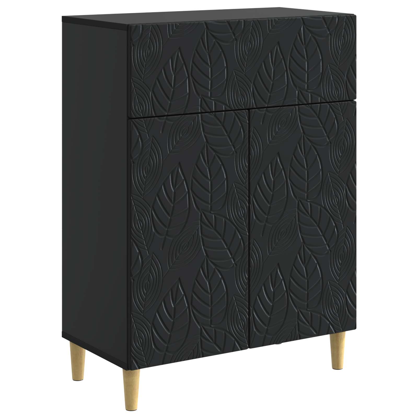 Kabalas Juoda 66 x 34,5 x 90 cm Apdirbta mediena