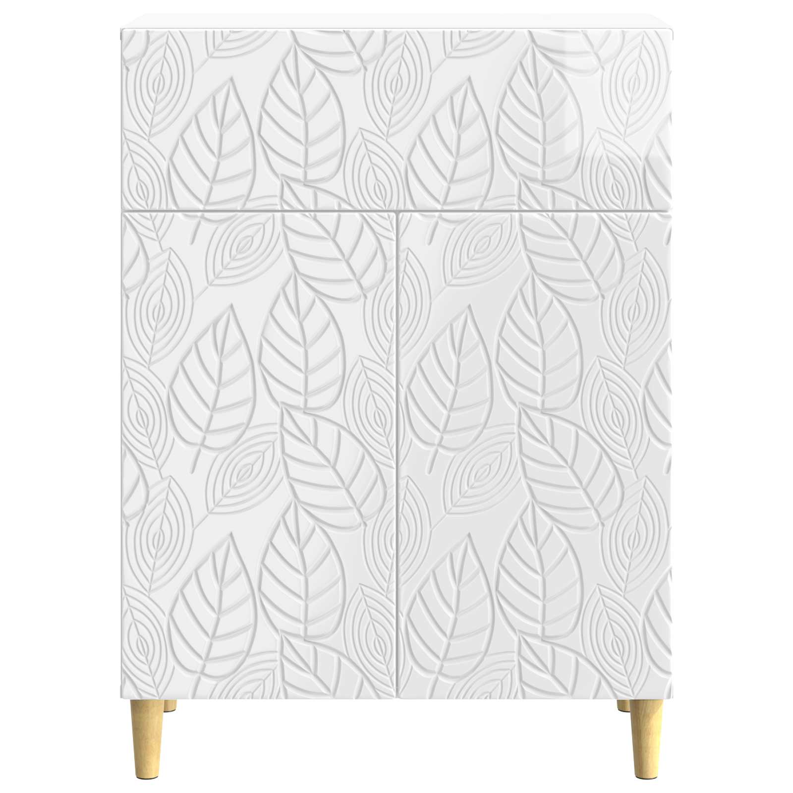 Kabalas Itin blizgi balta 66 x 34,5 x 90 cm Apdirbta mediena