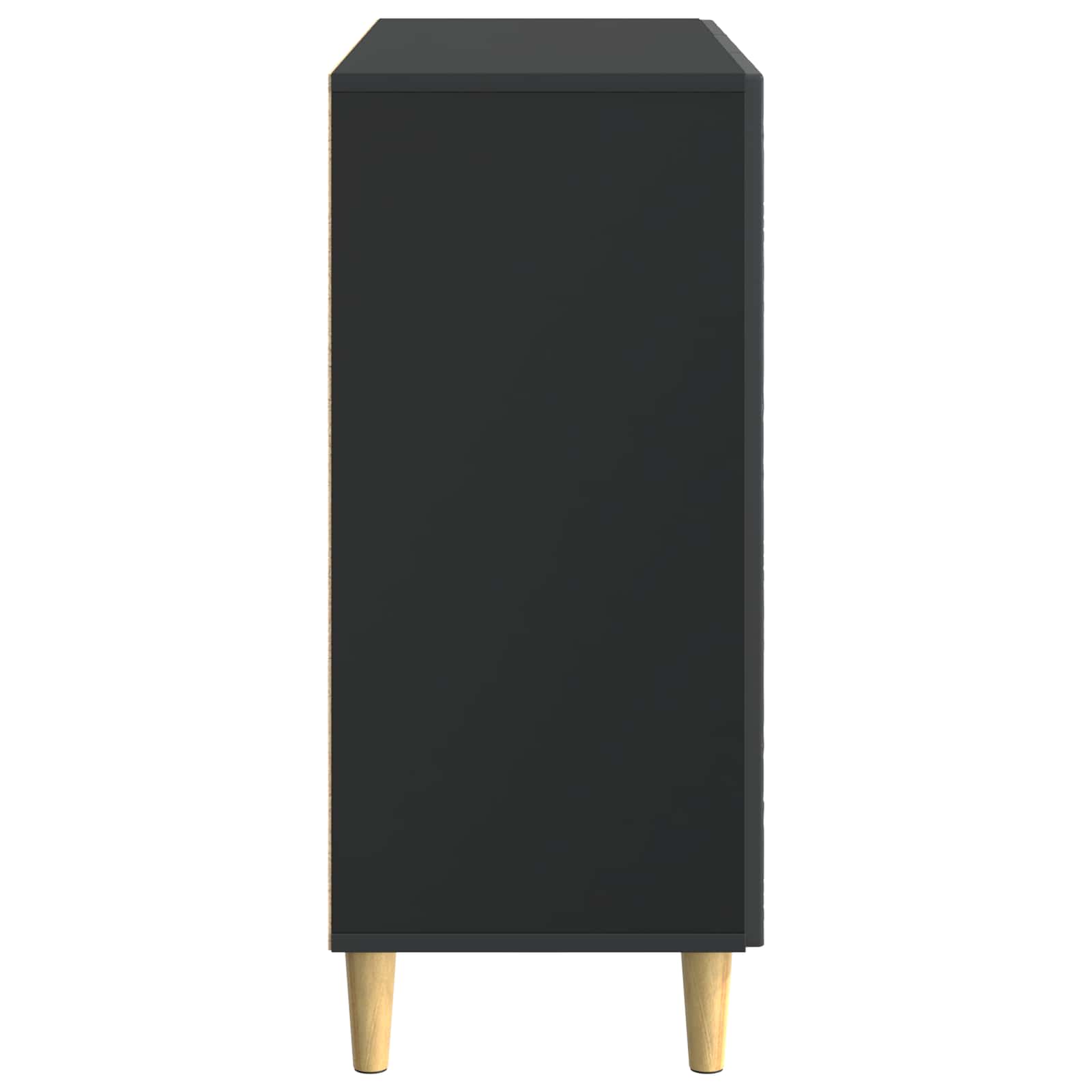Kabalas Juoda 89 x 34,5 x 80 cm Apdirbta mediena
