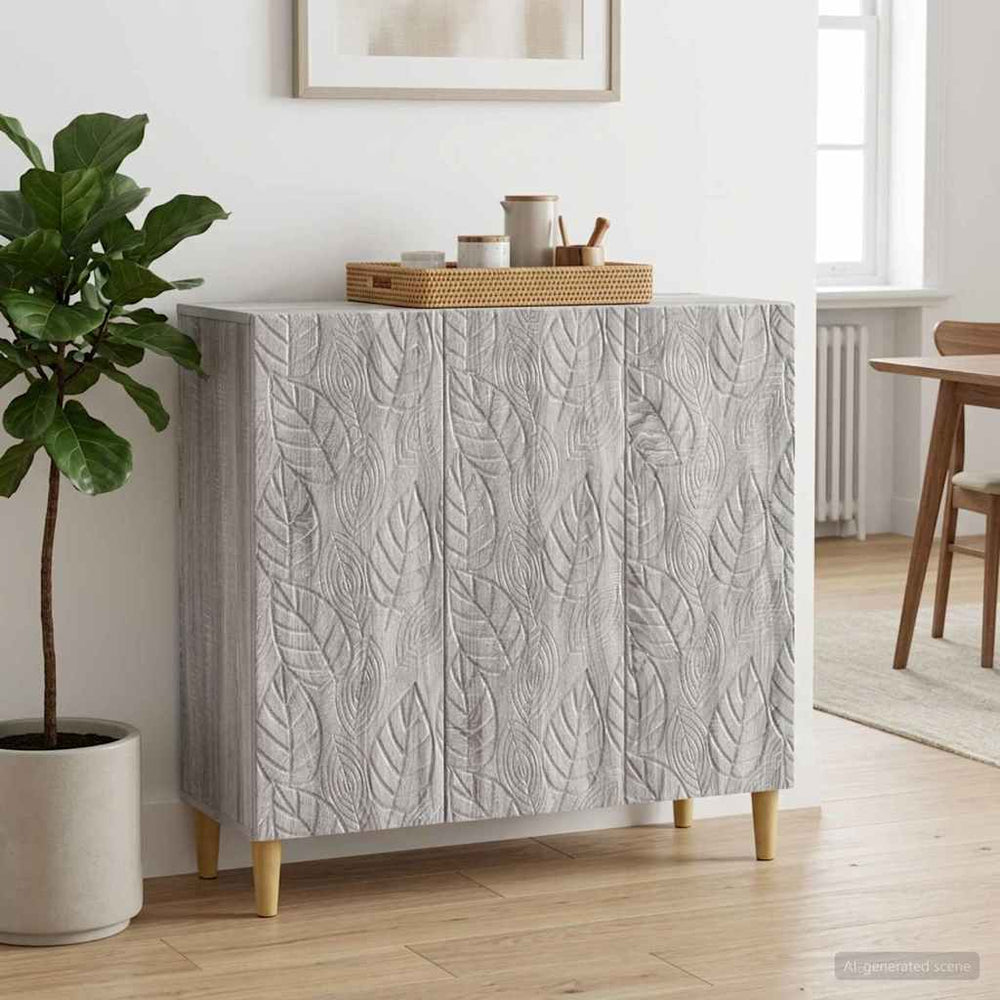 Kabalas Pilka Sonoma 89 x 34,5 x 80 cm Apdirbta mediena