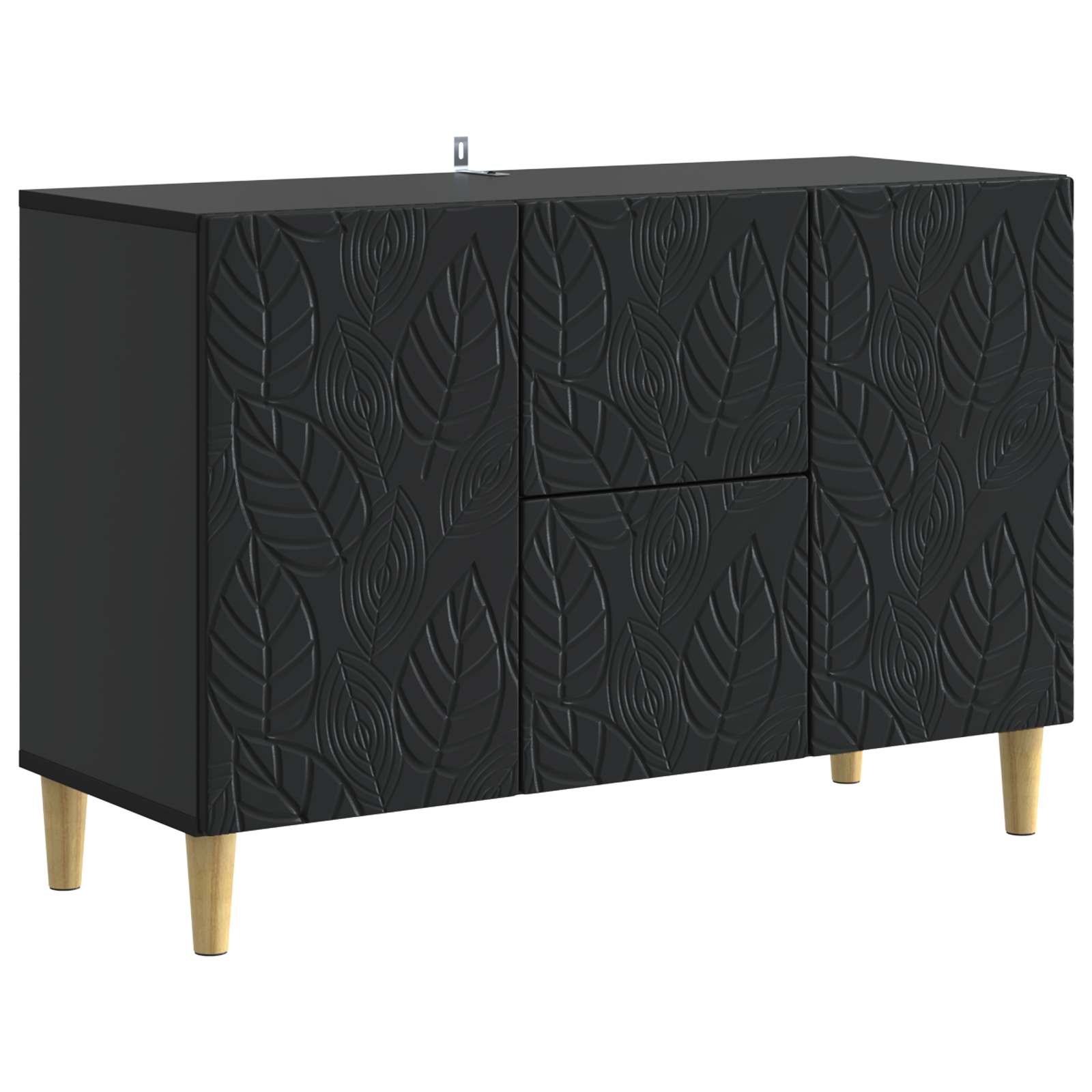 Kabalas Juoda 89 x 34,5 x 60 cm Apdirbta mediena