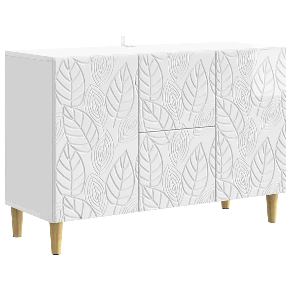 Kabalas Itin blizgi balta 89 x 34,5 x 60 cm Apdirbta mediena