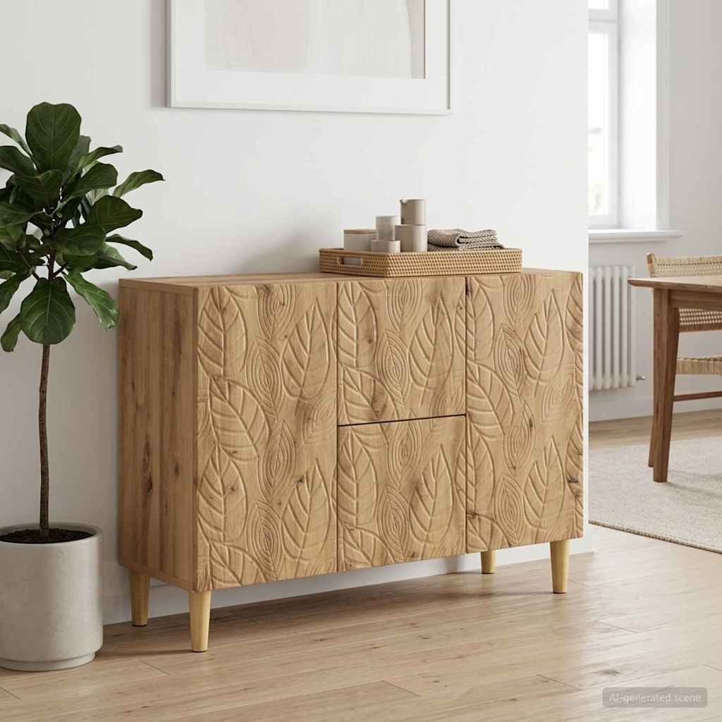 Kabalas Artisano ąžuolo 89 x 34,5 x 60 cm Apdirbta mediena