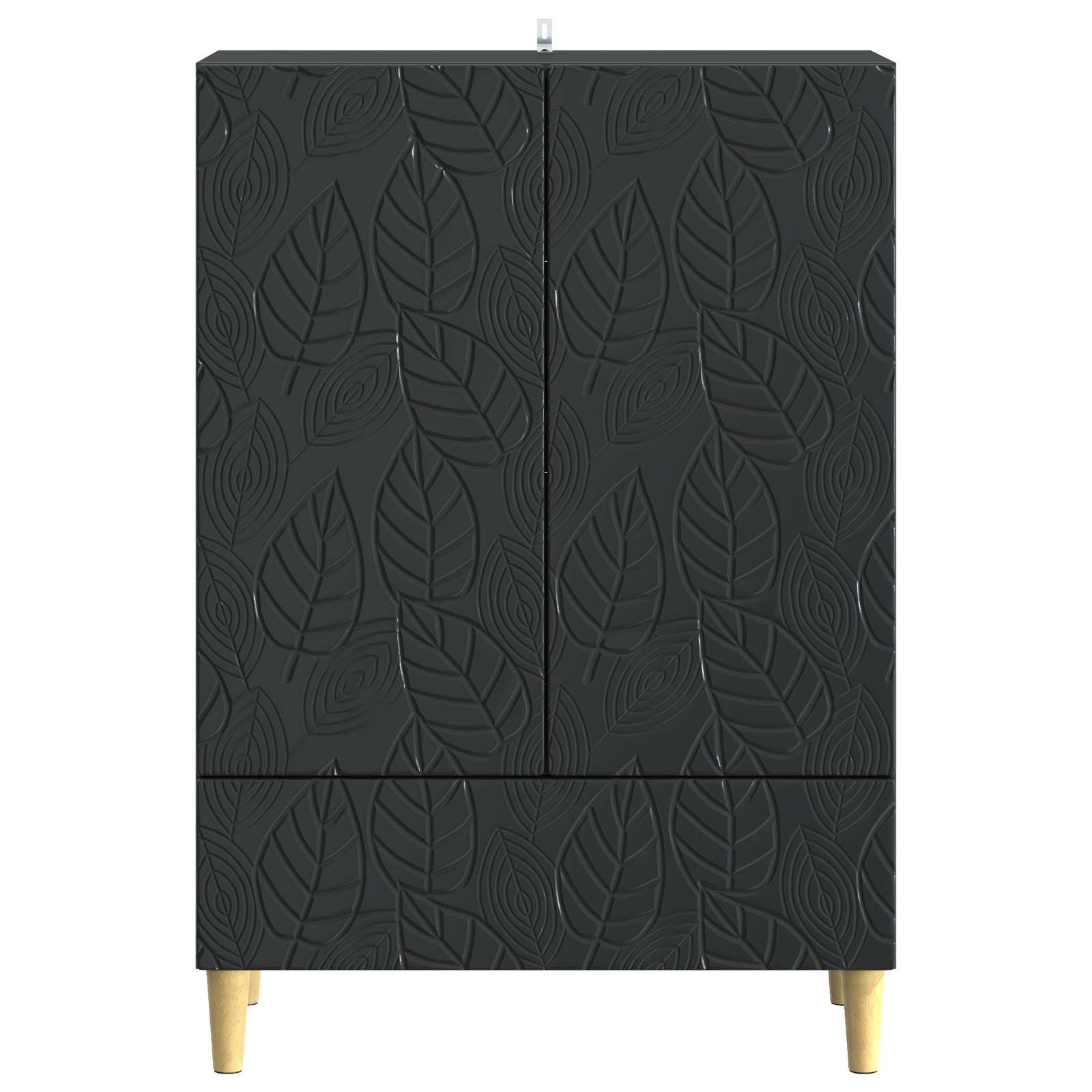 Kabalas Juoda 66 x 34,5 x 95 cm Apdirbta mediena