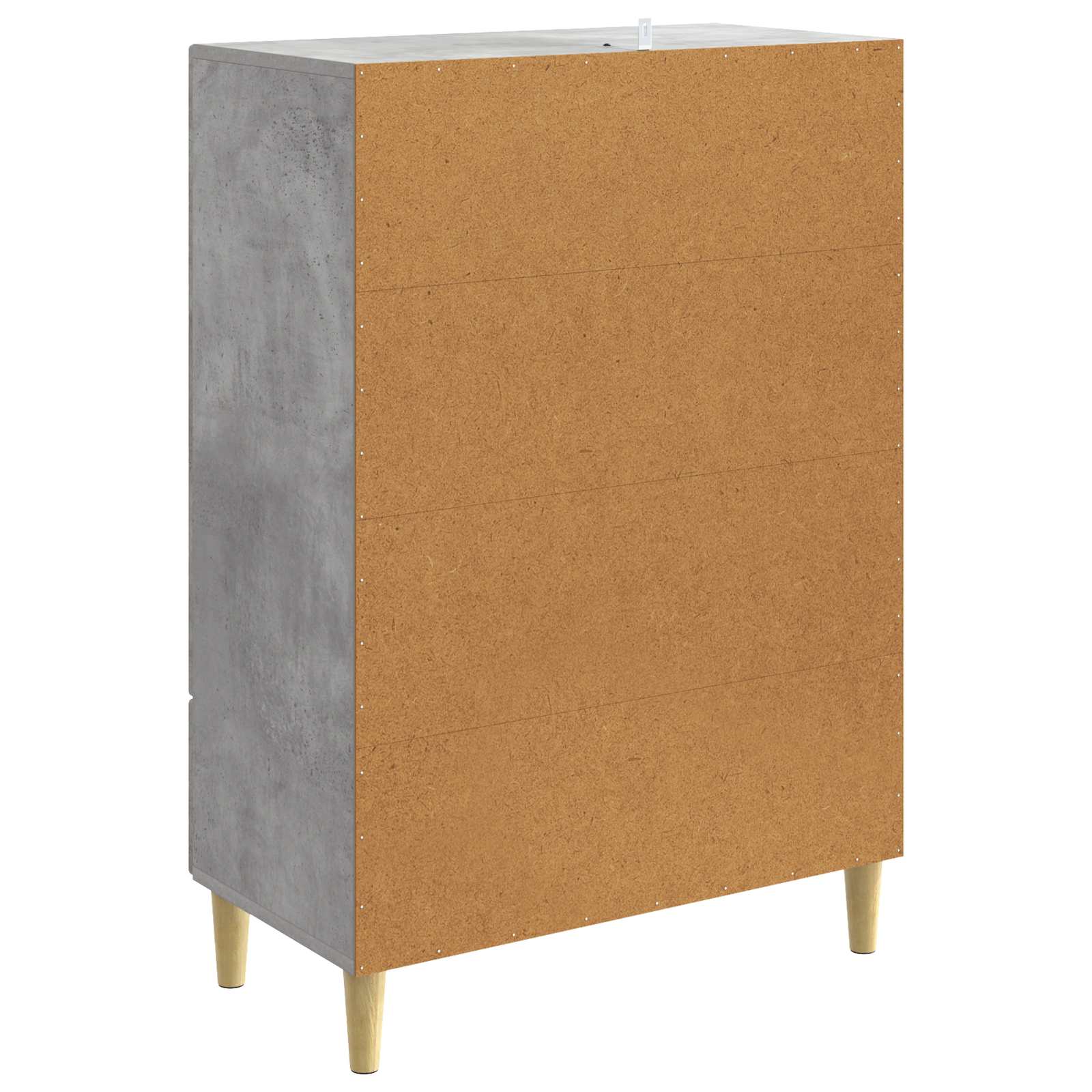 Kabalas Betono pilka 66 x 34,5 x 95 cm Apdirbta mediena