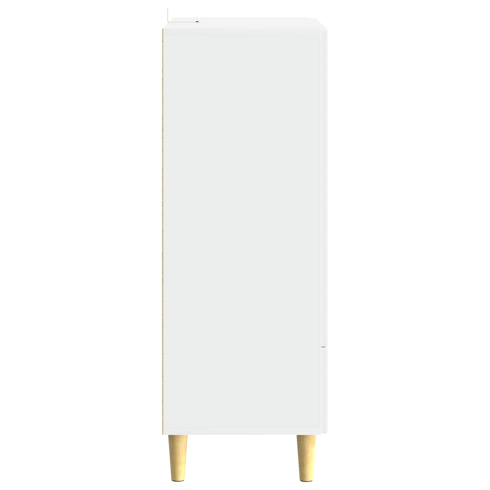 Kabalas Itin blizgi balta 66 x 34,5 x 95 cm Apdirbta mediena