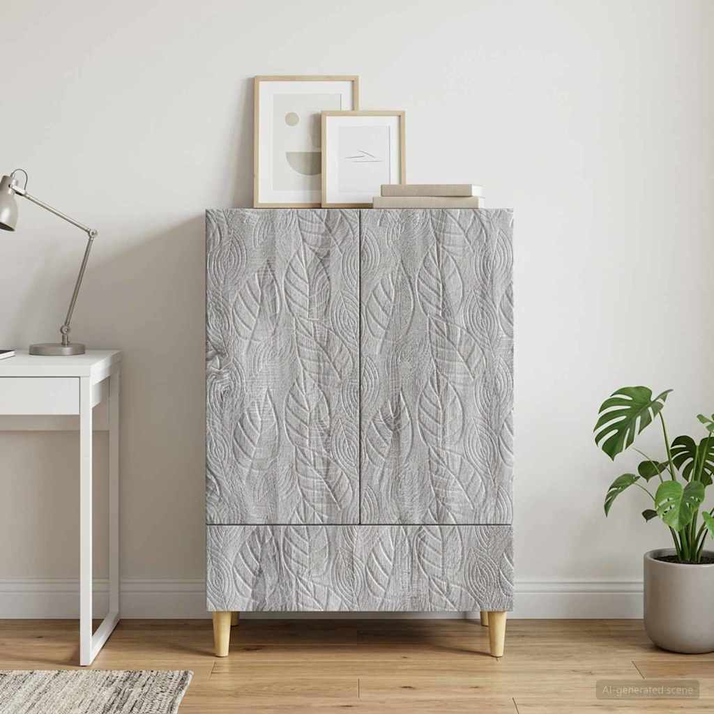 Kabalas Pilka Sonoma 66 x 34,5 x 95 cm Apdirbta mediena