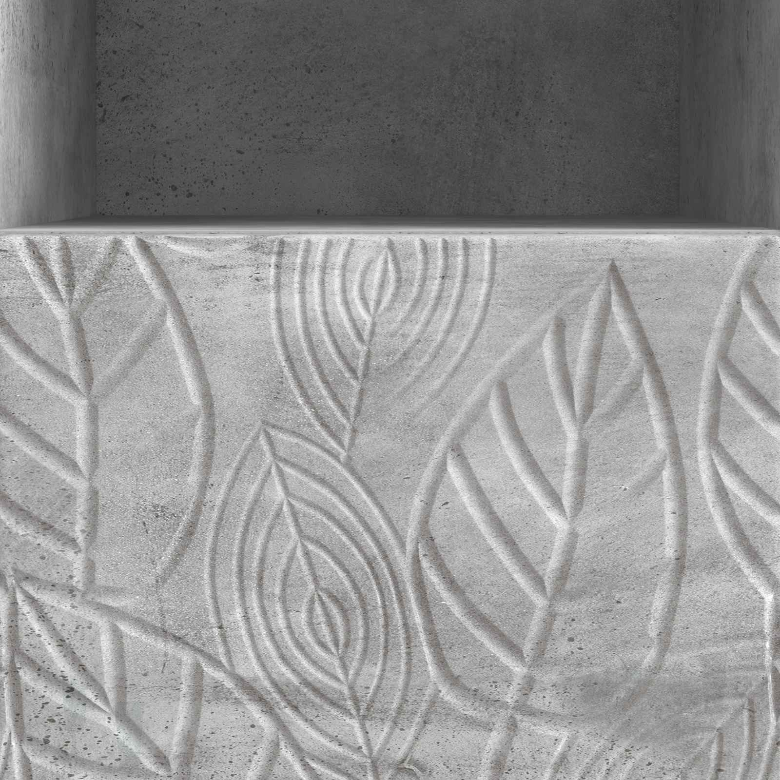 Televizoriaus spintelė 102 x 34,5 x 50 cm Betono pilka
