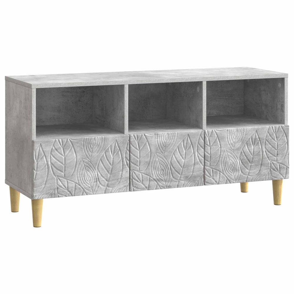 Televizoriaus spintelė 102 x 34,5 x 50 cm Betono pilka