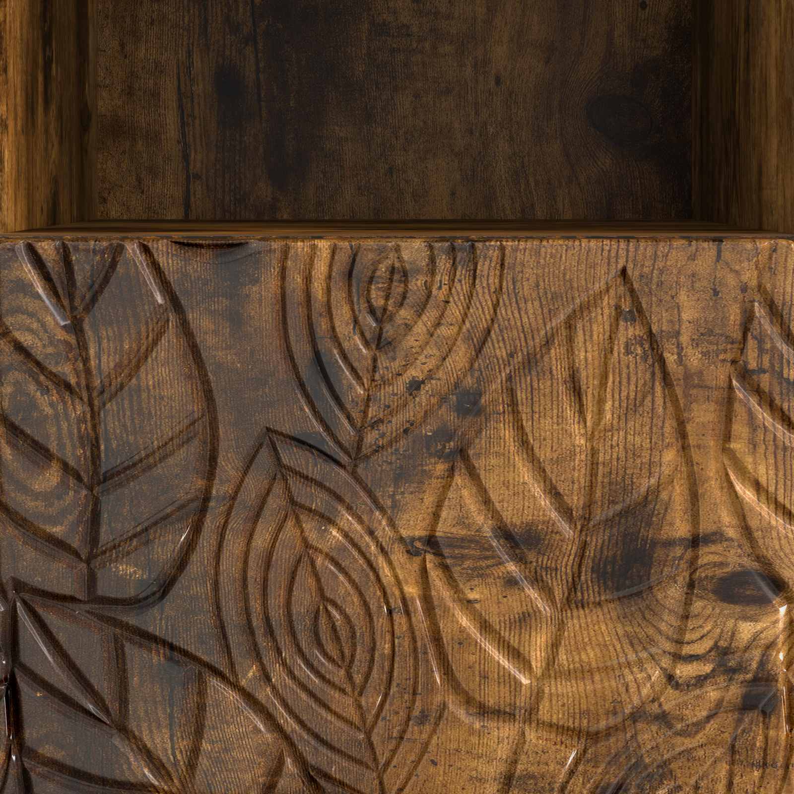 Televizoriaus spintelė 102 x 34,5 x 50 cm Dūminio ąžuolo
