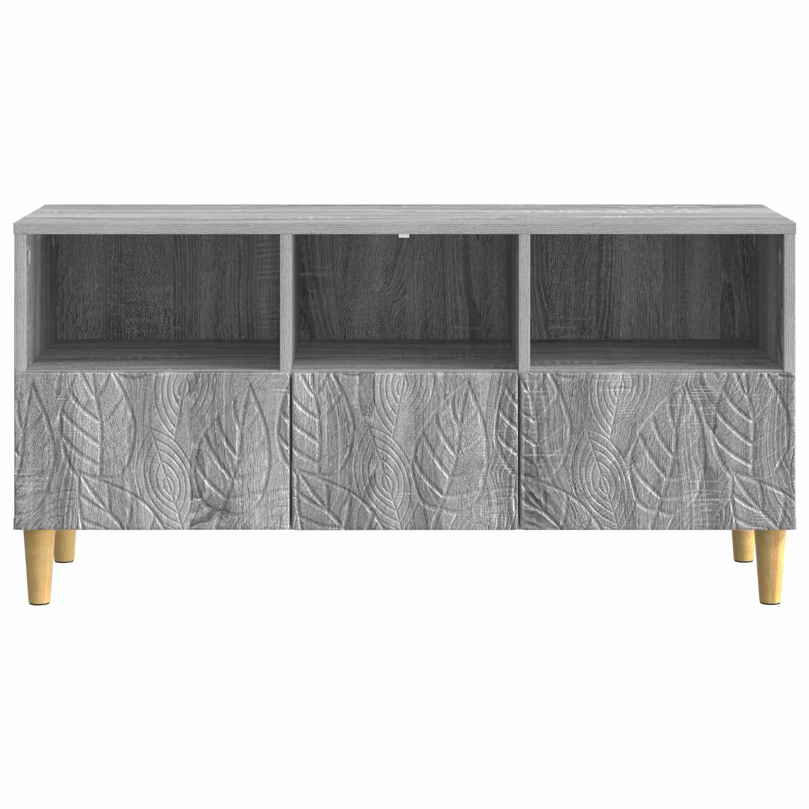 Televizoriaus spintelė 102 x 34,5 x 50 cm Pilka Sonoma