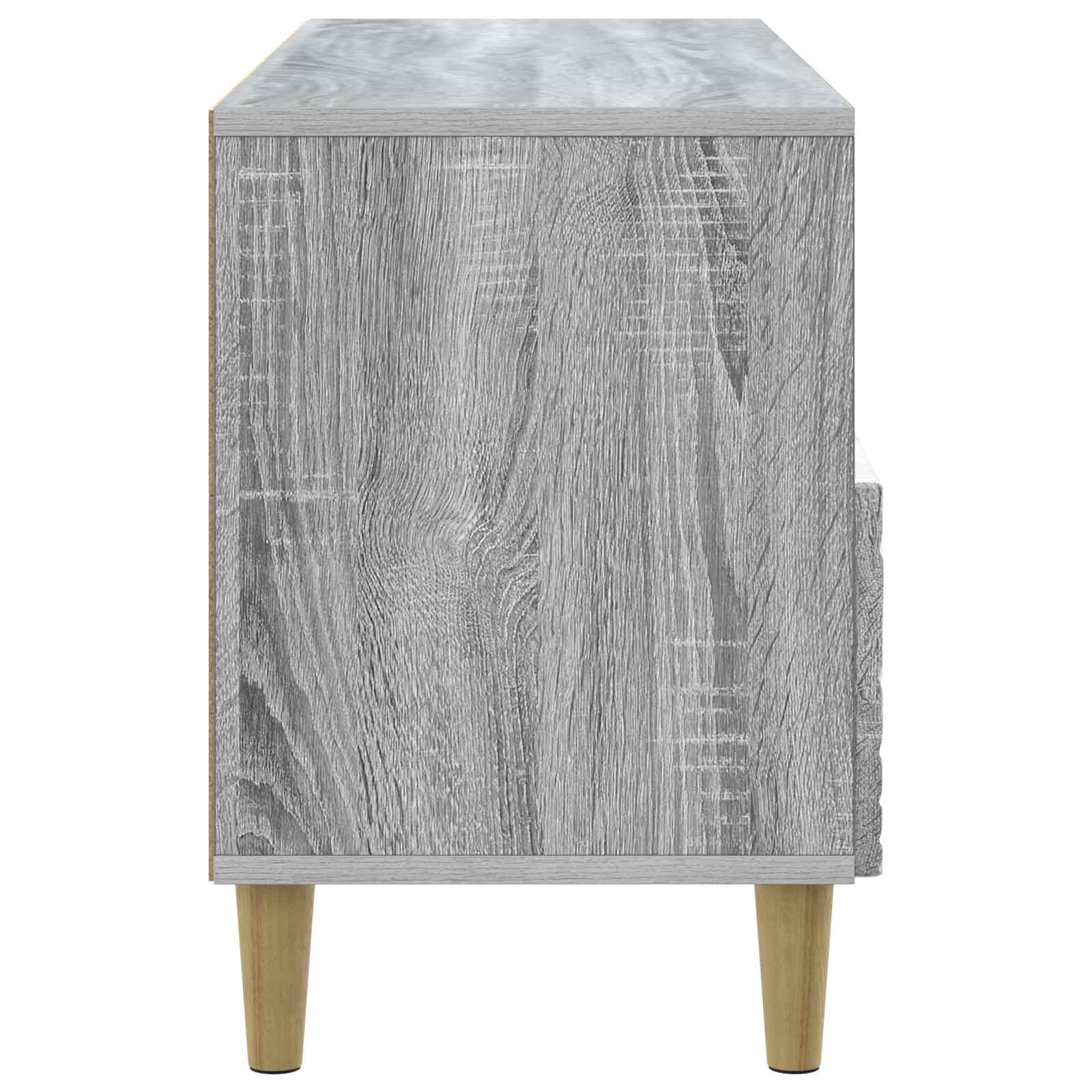 Televizoriaus spintelė 102 x 34,5 x 50 cm Pilka Sonoma