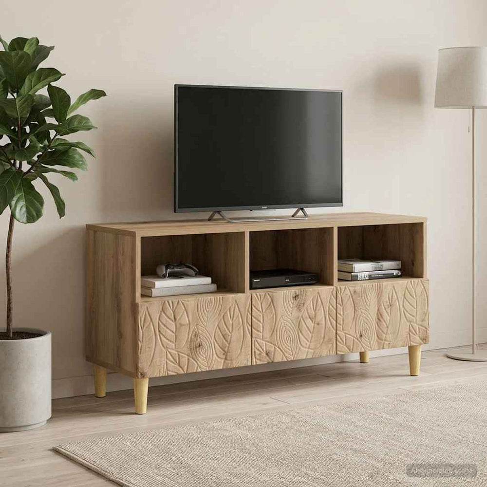 Televizoriaus spintelė 102 x 34,5 x 50 cm Artisano ąžuolo