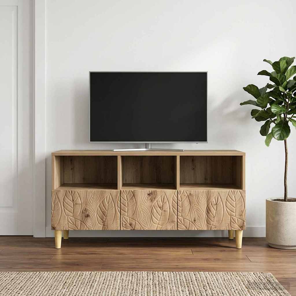 Televizoriaus spintelė 102 x 34,5 x 50 cm Artisano ąžuolo