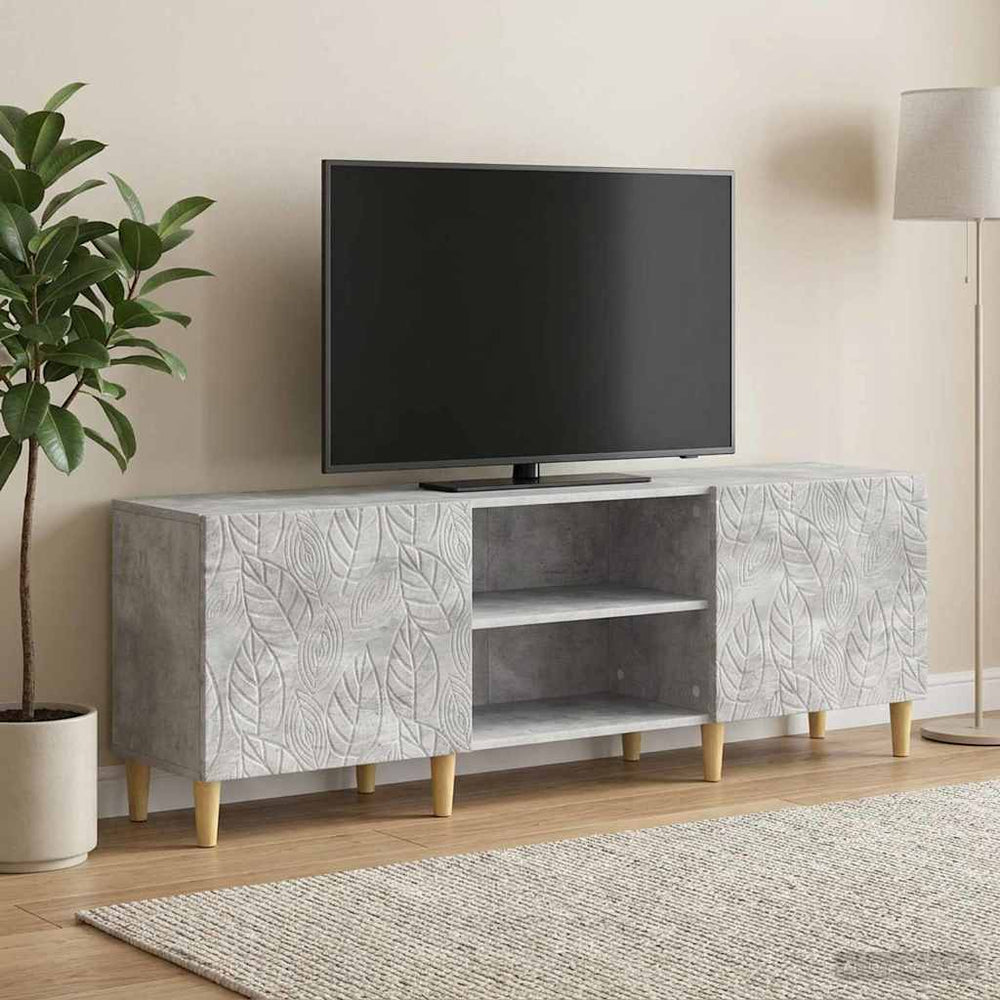 Televizoriaus spintelė 150 x 31 x 50 cm Betono pilka