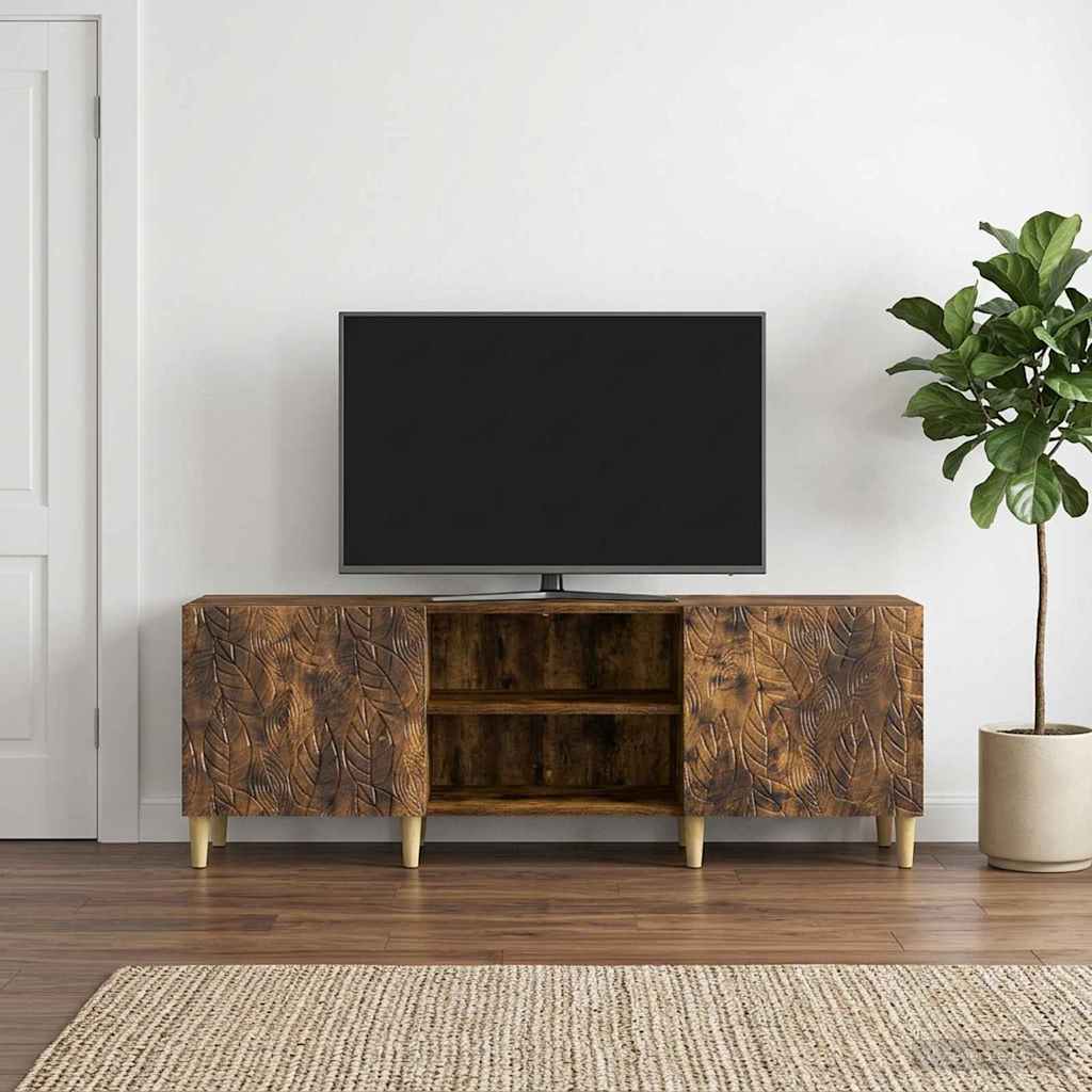 Televizoriaus spintelė 150 x 31 x 50 cm Dūminio ąžuolo