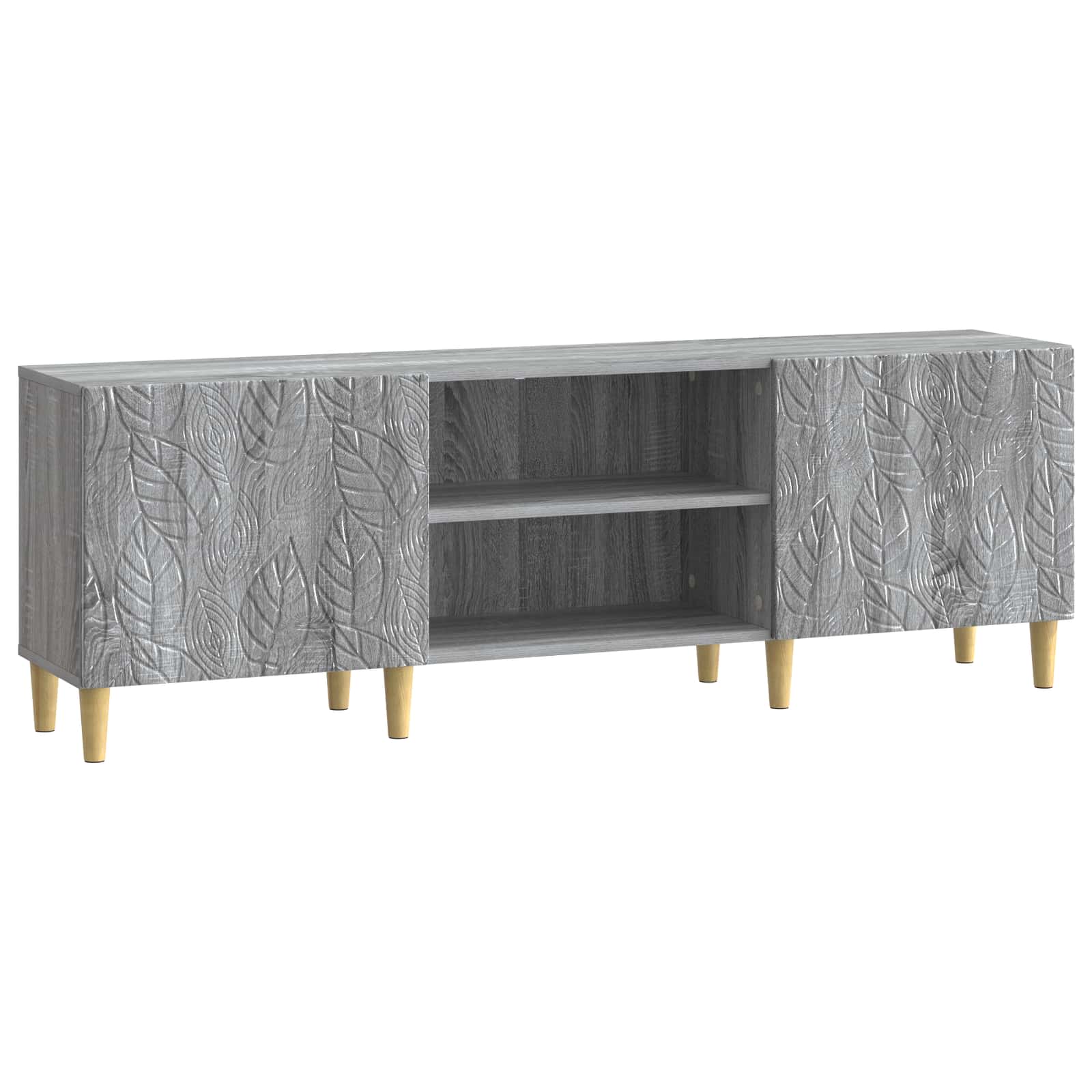 Televizoriaus spintelė 150 x 31 x 50 cm Pilka Sonoma