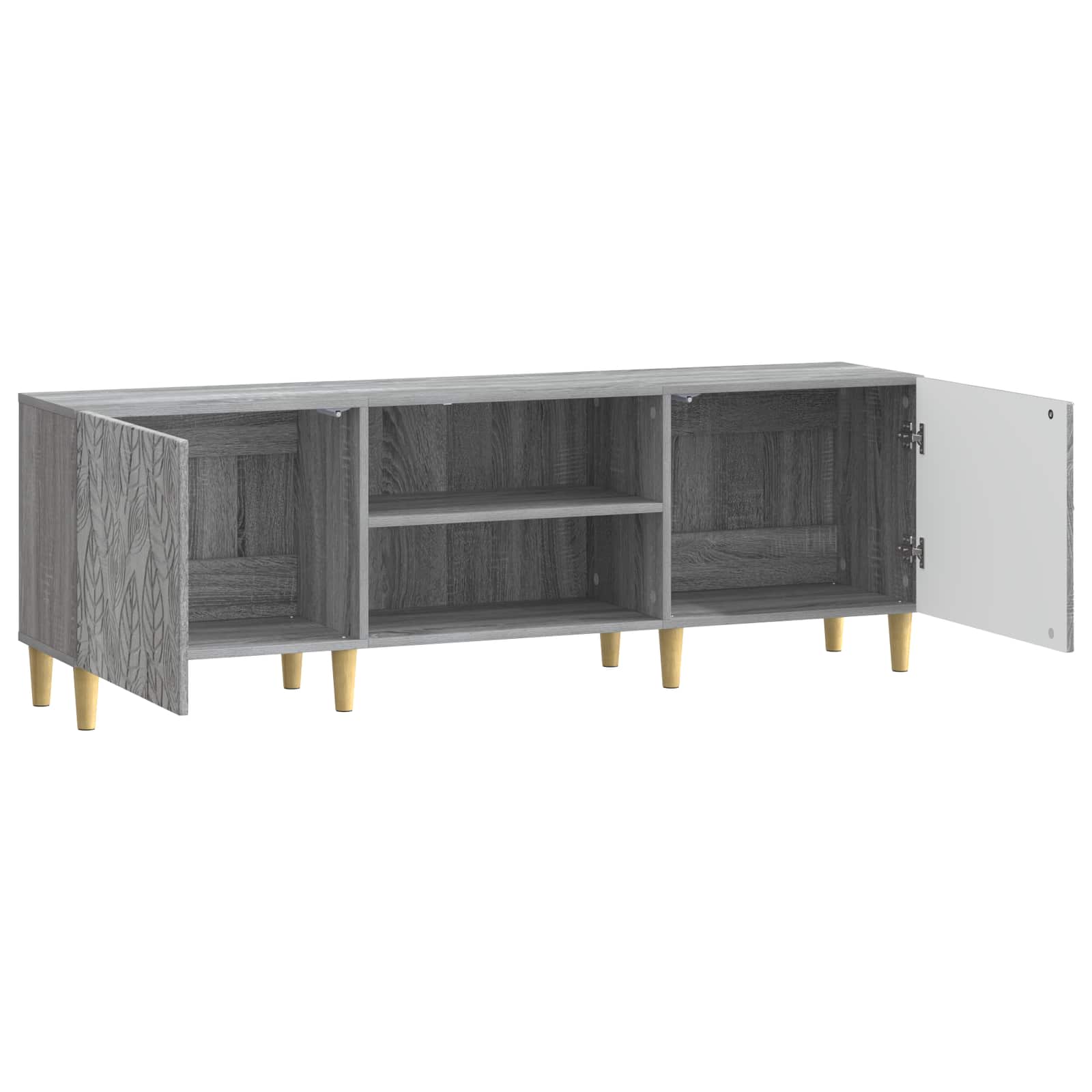 Televizoriaus spintelė 150 x 31 x 50 cm Pilka Sonoma