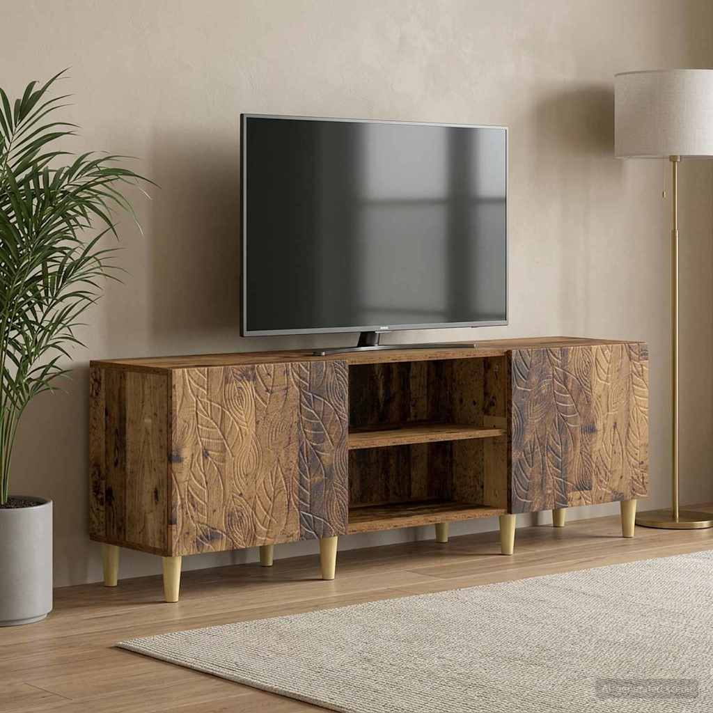 Televizoriaus spintelė 150 x 31 x 50 cm Sendintos medienos