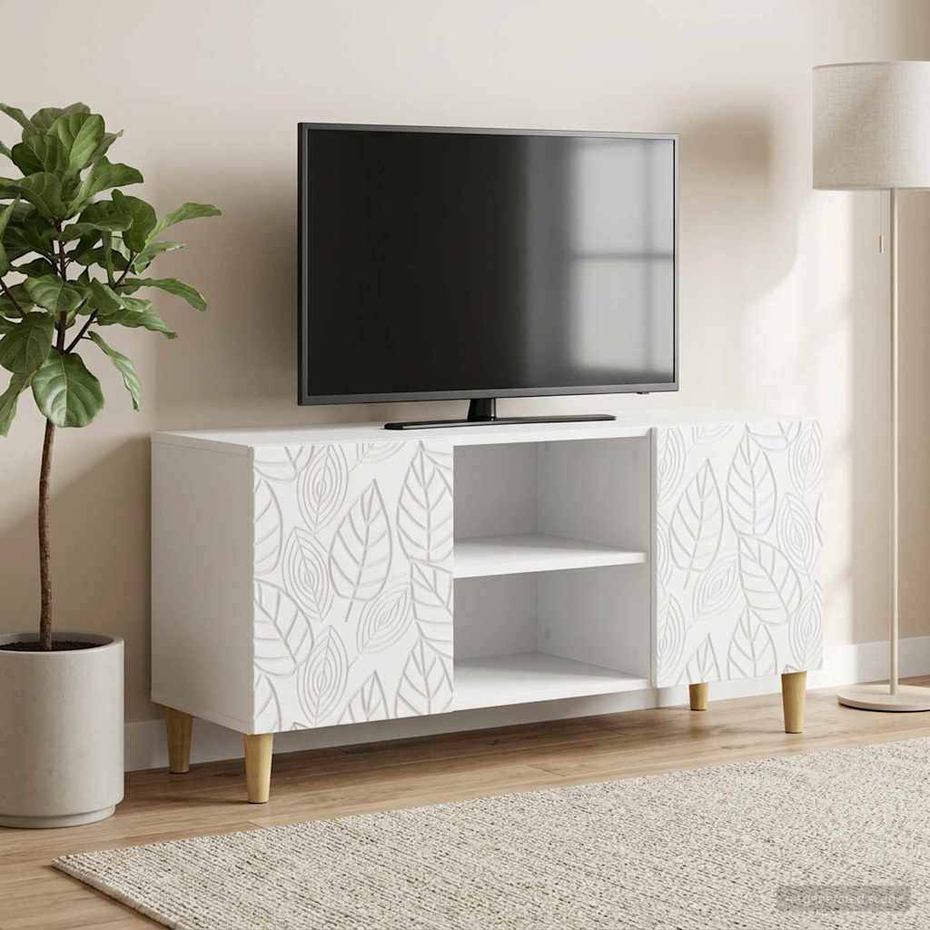 Televizoriaus spintelė 102 x 34,5 x 50 cm Balta