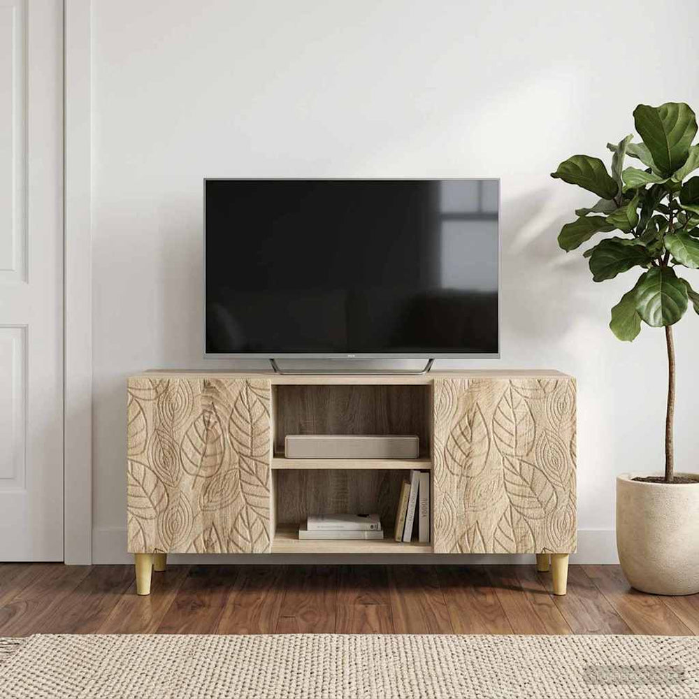 Televizoriaus spintelė 102 x 34,5 x 50 cm Sonoma ąžuolas