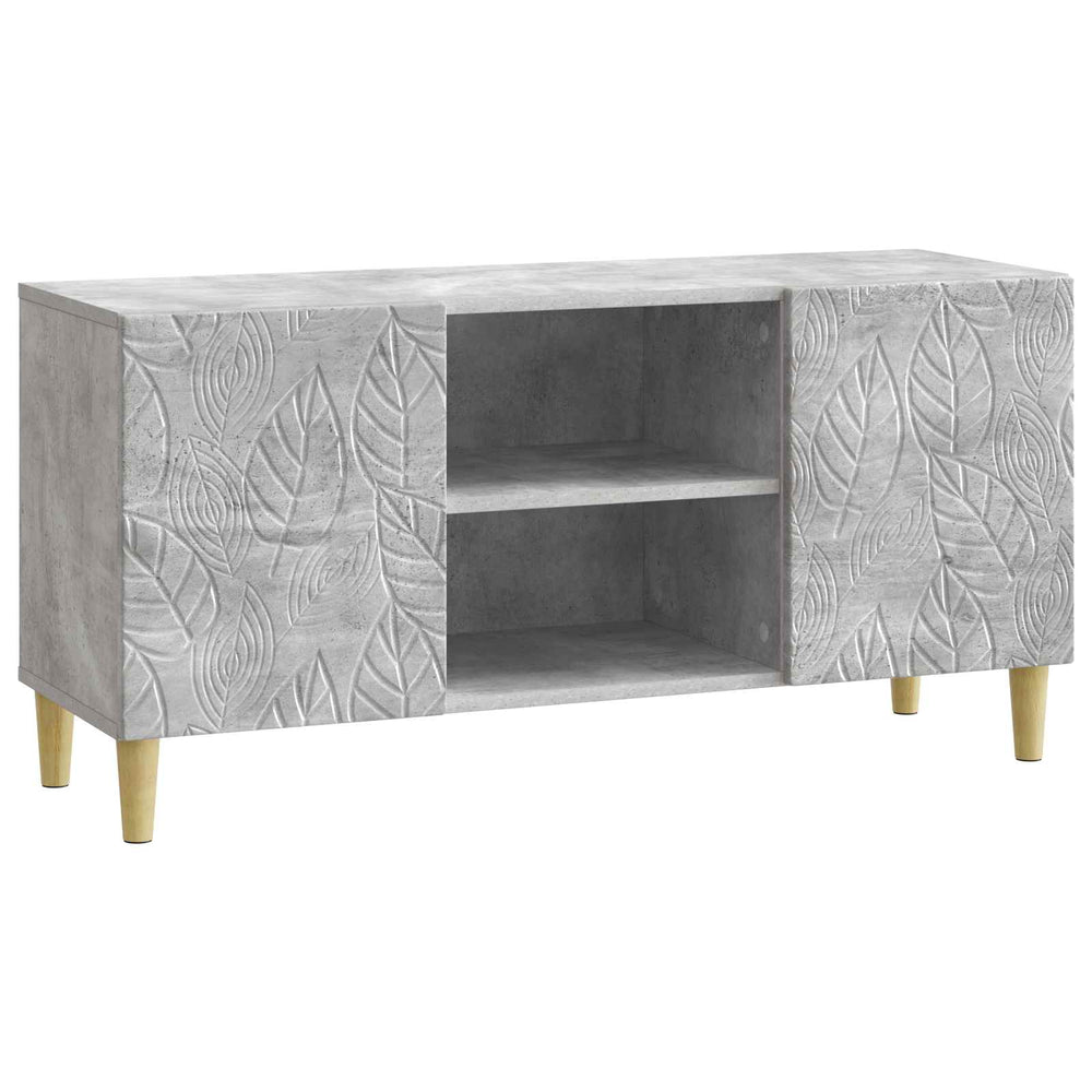 Televizoriaus spintelė 102 x 34,5 x 50 cm Betono pilka