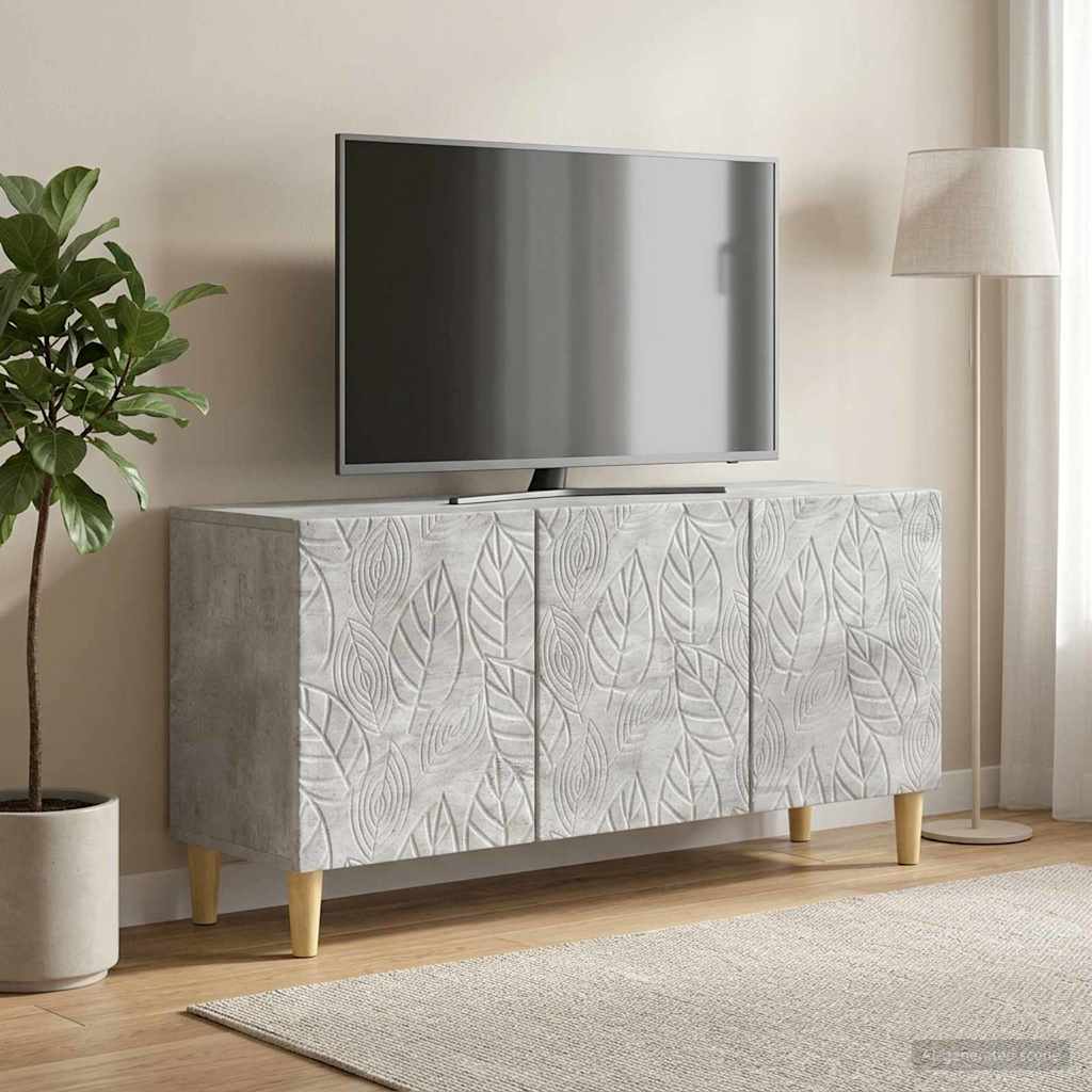 Televizoriaus spintelė 99 x 34,5 x 50 cm Betono pilka