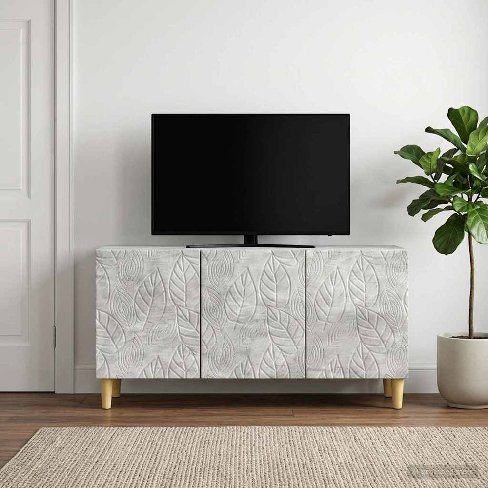 Televizoriaus spintelė 99 x 34,5 x 50 cm Betono pilka