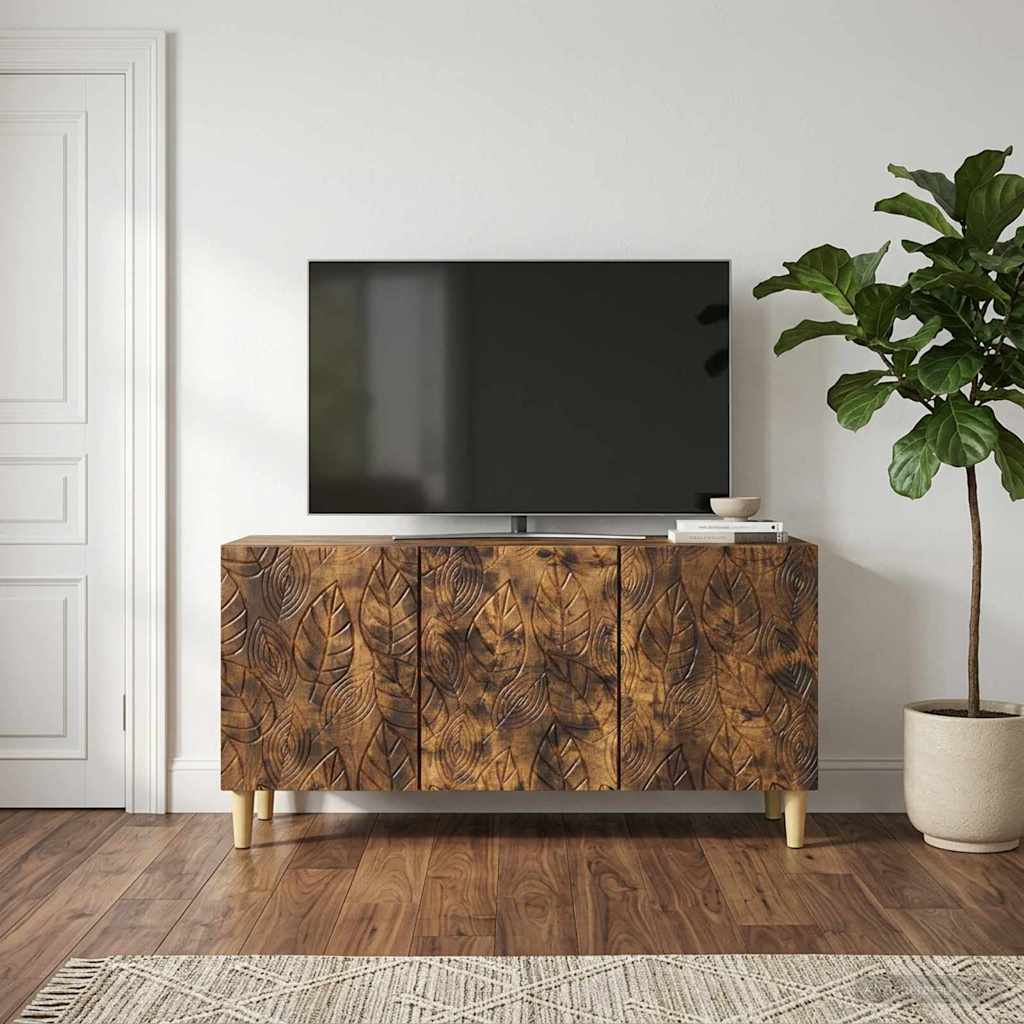 Televizoriaus spintelė 99 x 34,5 x 50 cm Dūminio ąžuolo