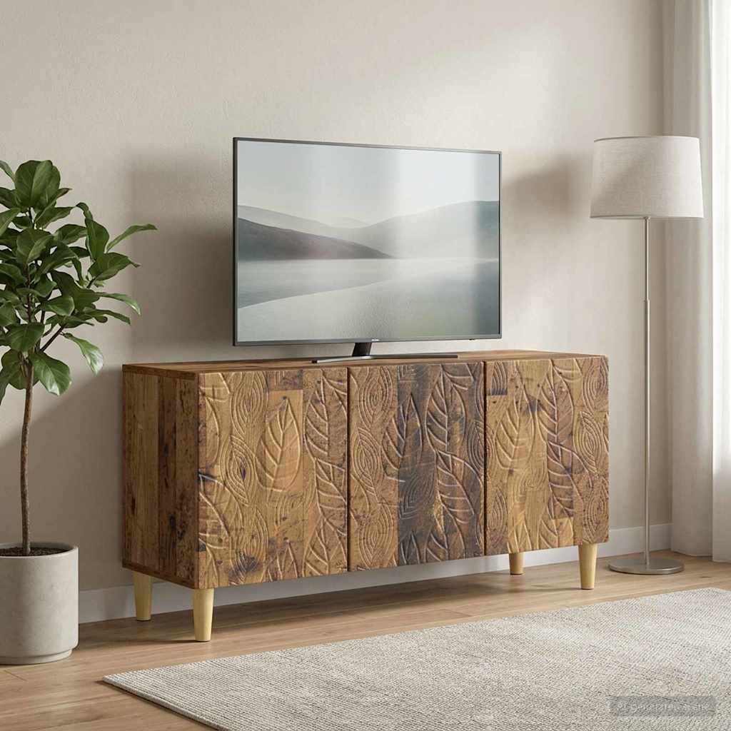 Televizoriaus spintelė 99 x 34,5 x 50 cm Sendintos medienos